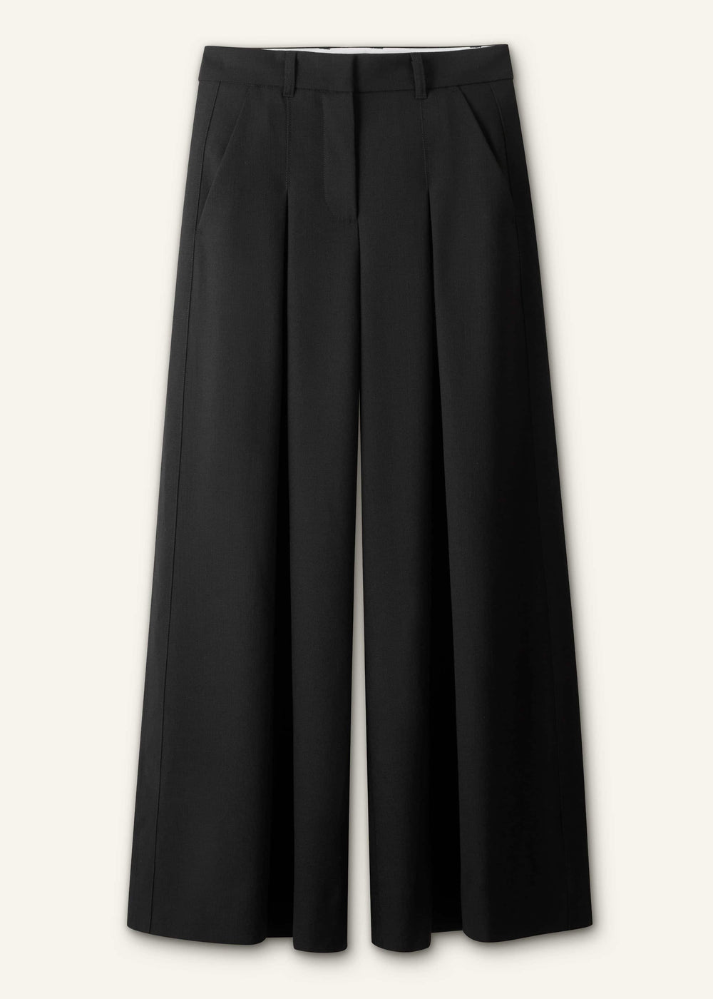 Black Very Wide-Leg Pant meandem