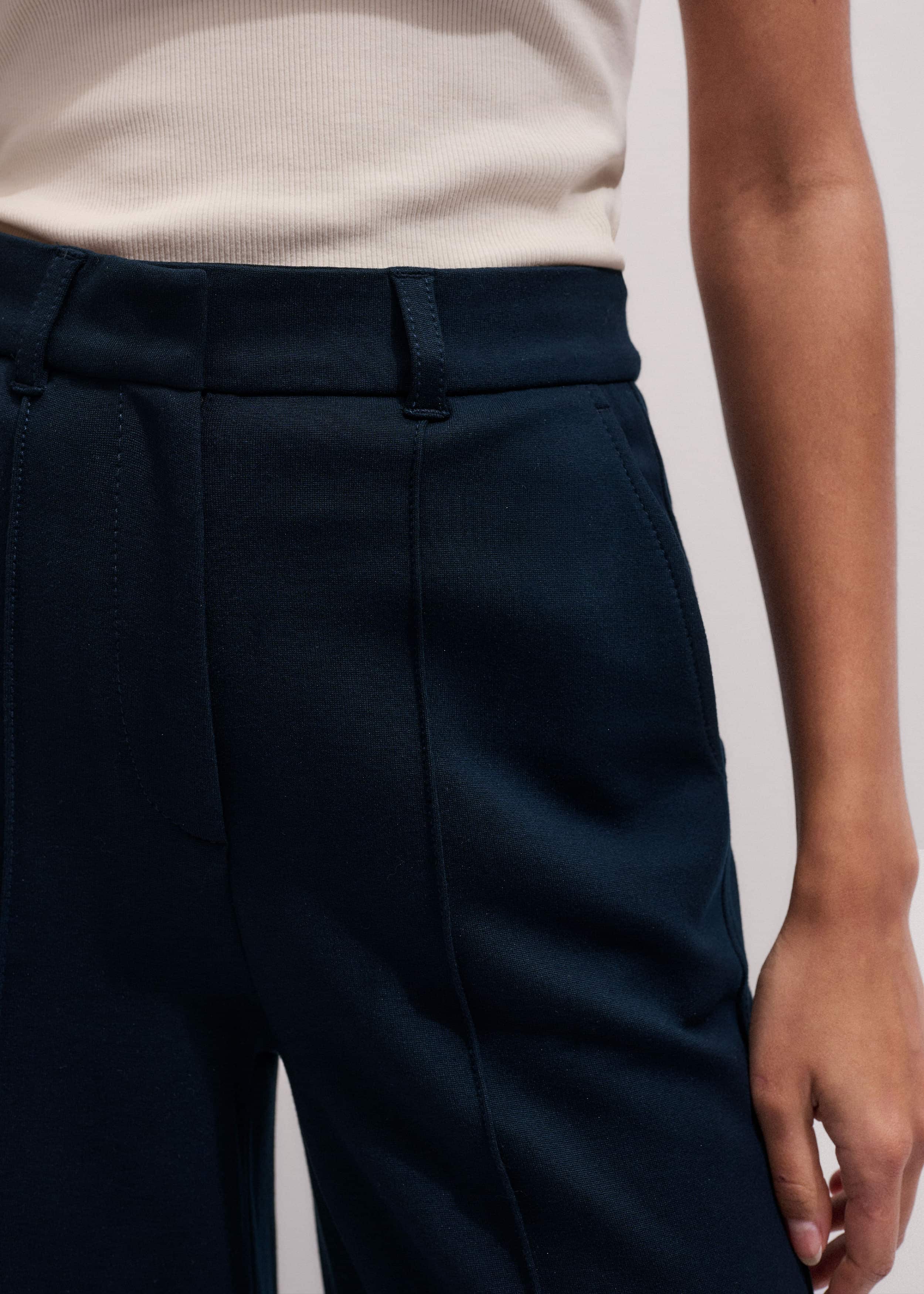Navy Luxe Travel Tailoring Man Pant meandem
