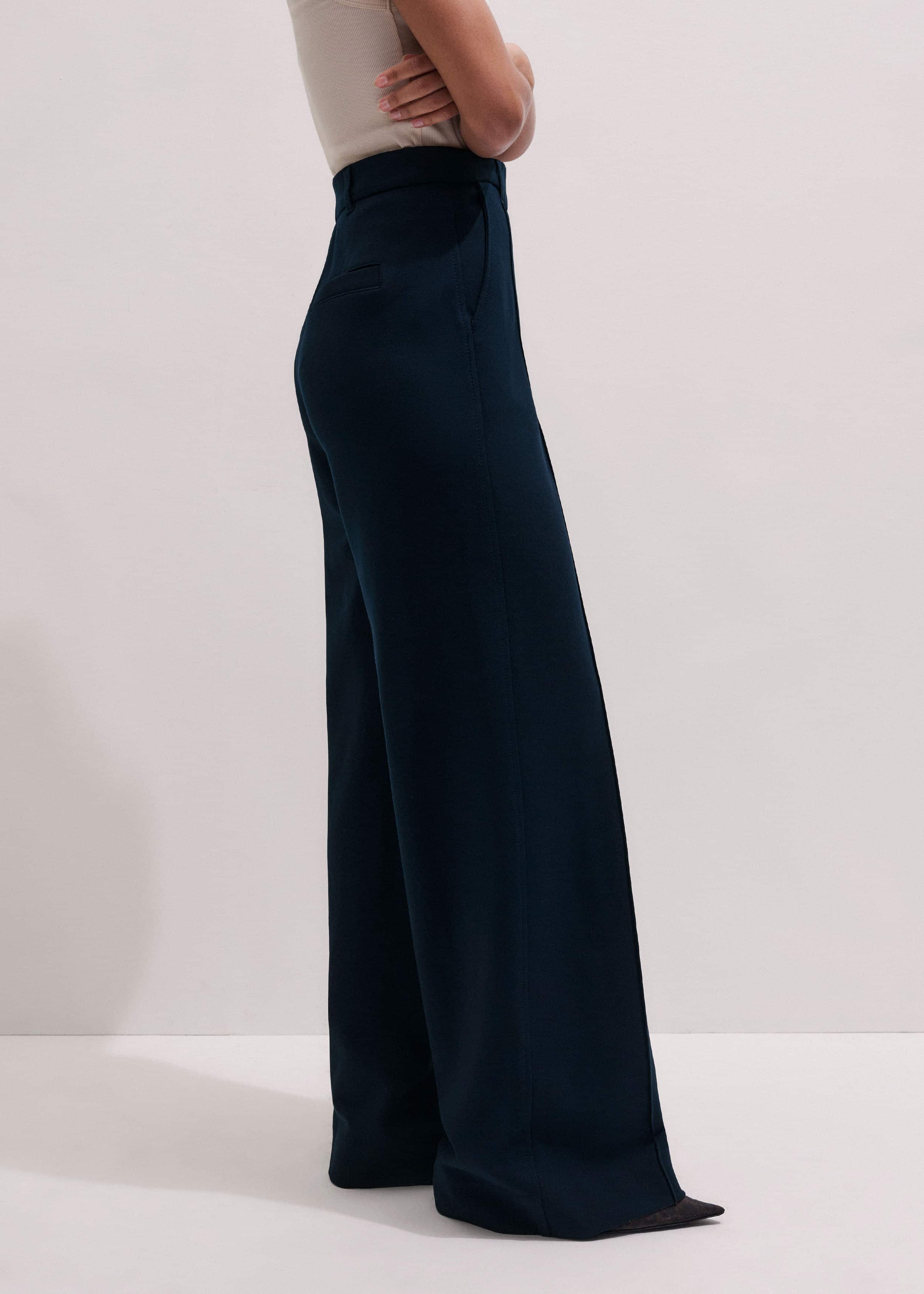 Navy Luxe Travel Tailoring Man Pant meandem