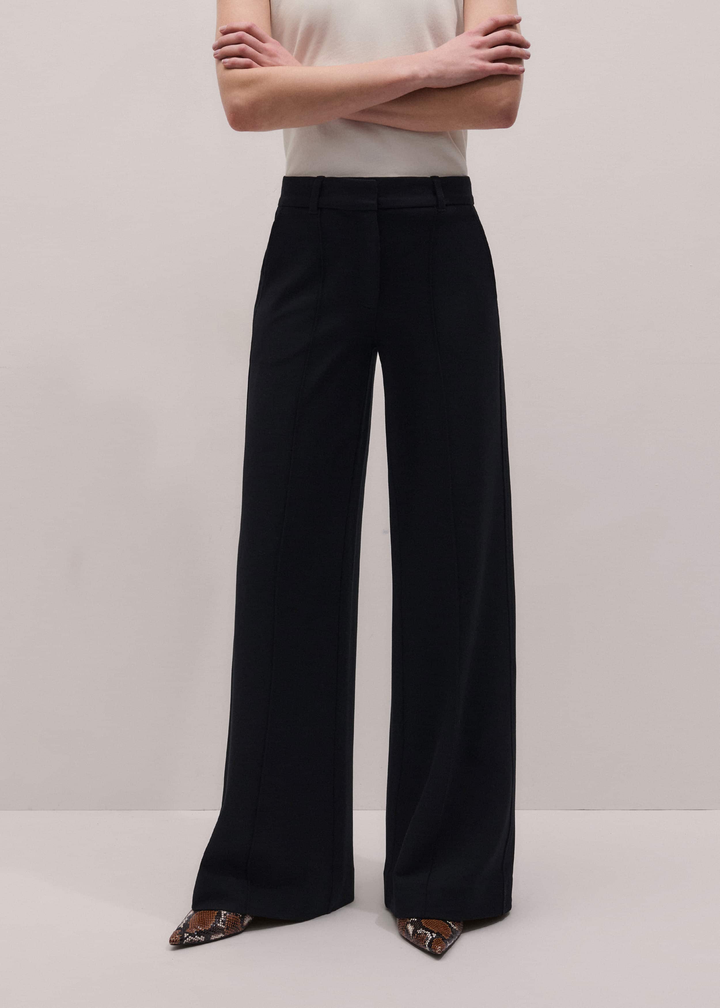 Black Luxe Travel Tailoring Man Pant meandem