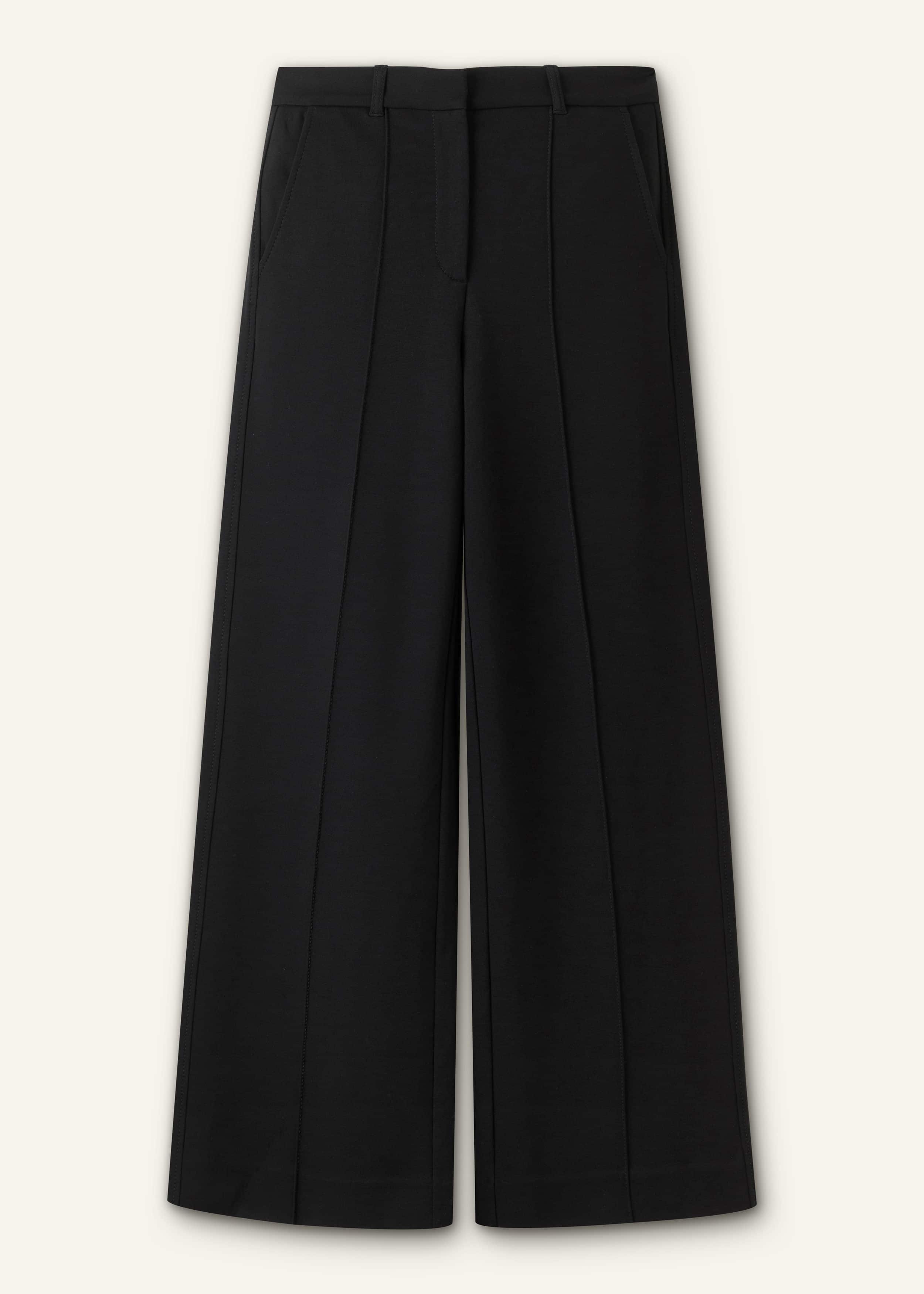 Black Luxe Travel Tailoring Man Pant meandem
