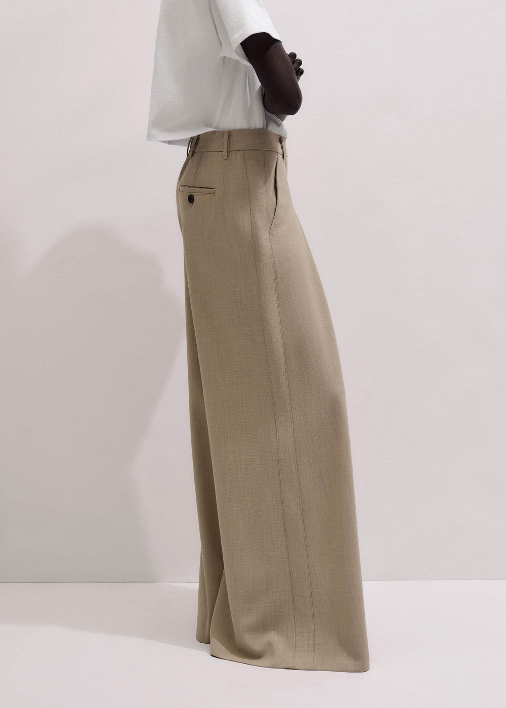 Sand Very Wide-Leg Pant meandem