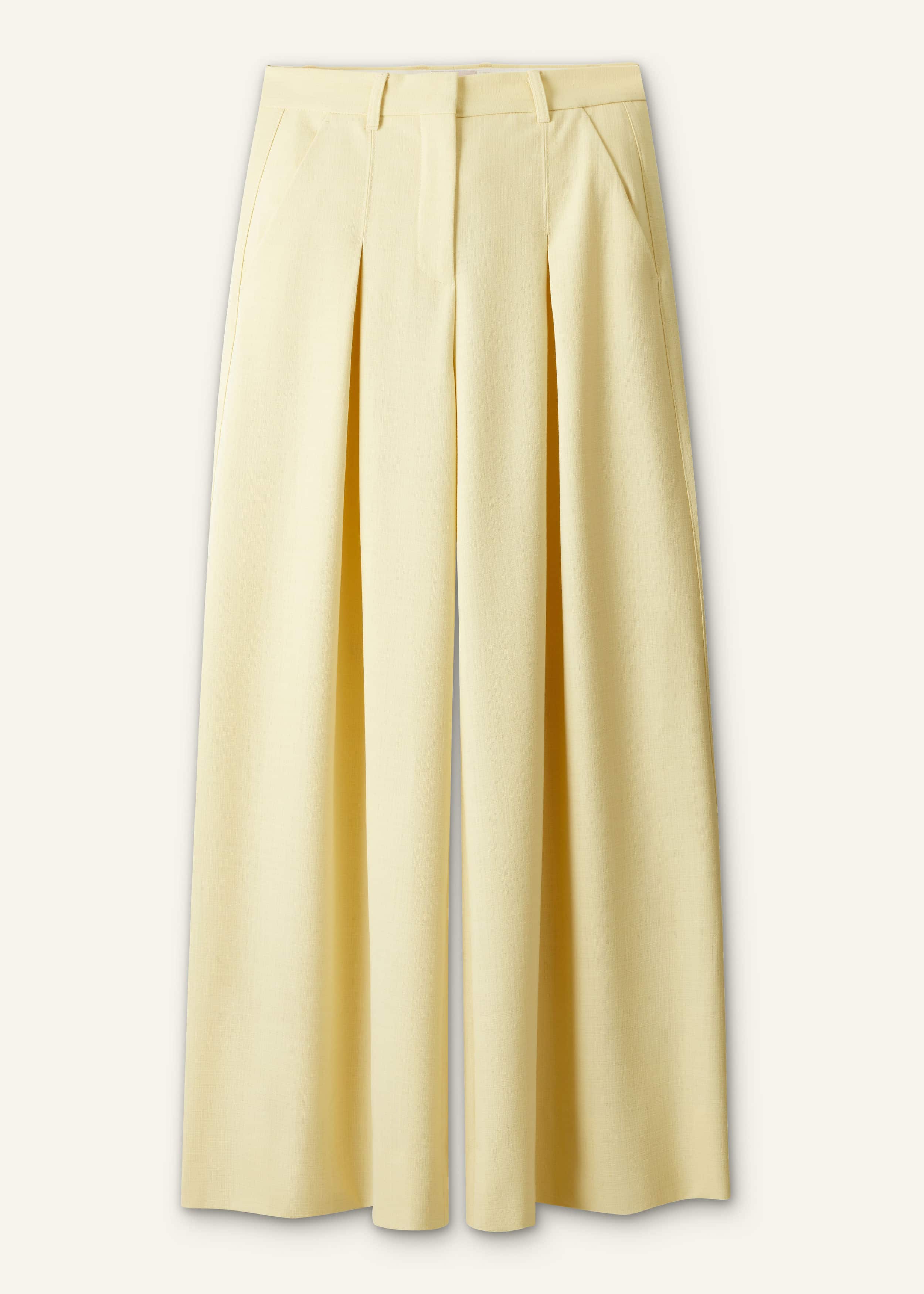 Yellow Very Wide-Leg Pant meandem