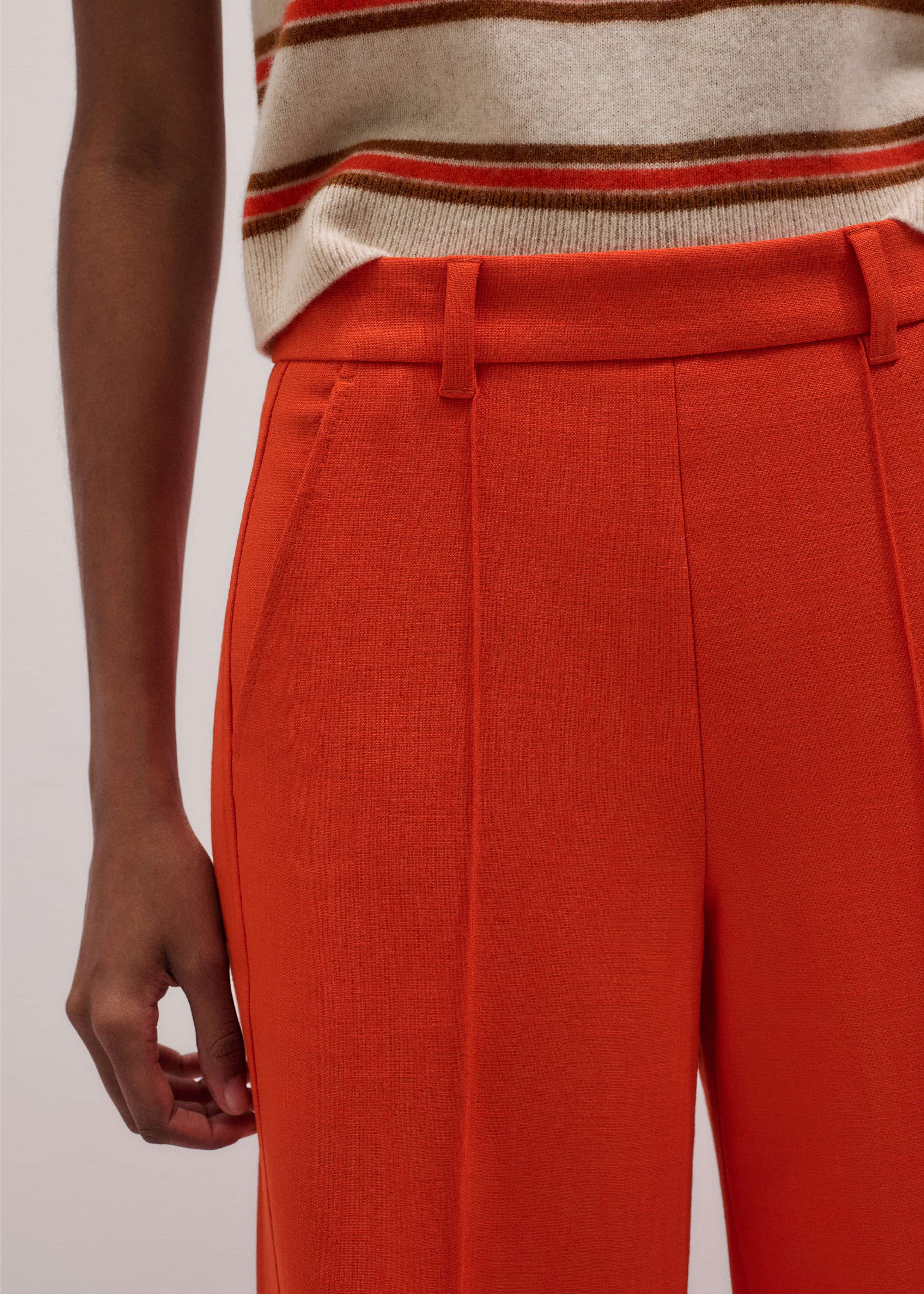 Orange Forever Wide-Leg Pant meandem