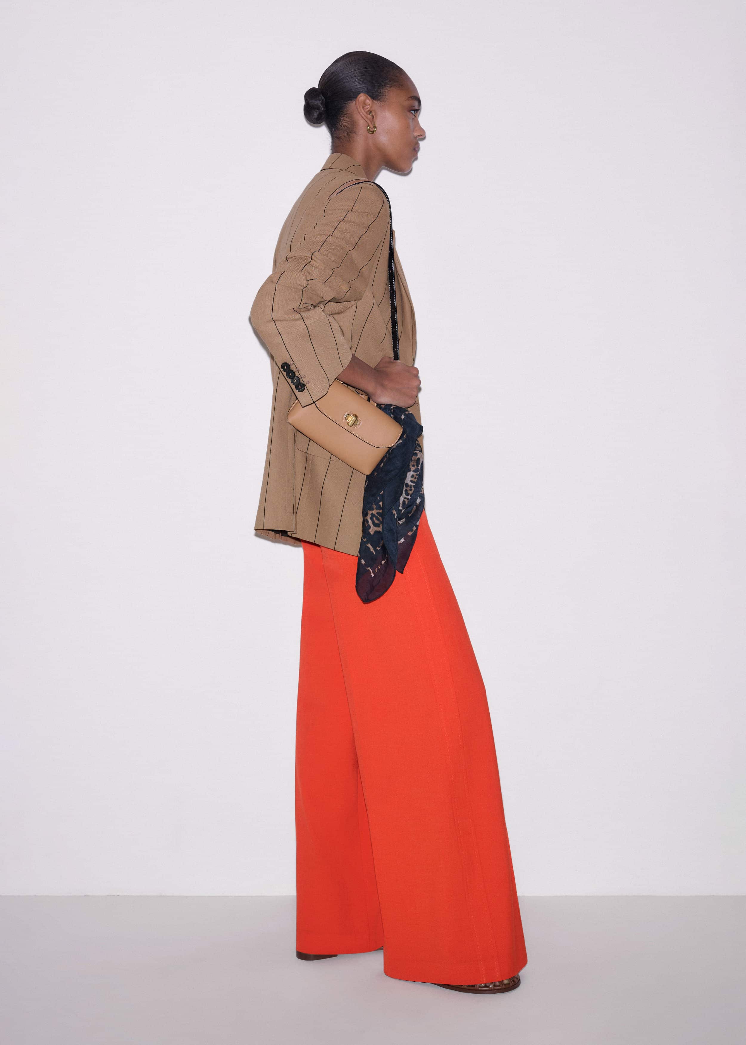 Orange Forever Wide-Leg Pant meandem