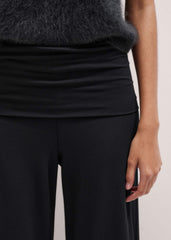 Black Super Wide Palazzo Pant meandem