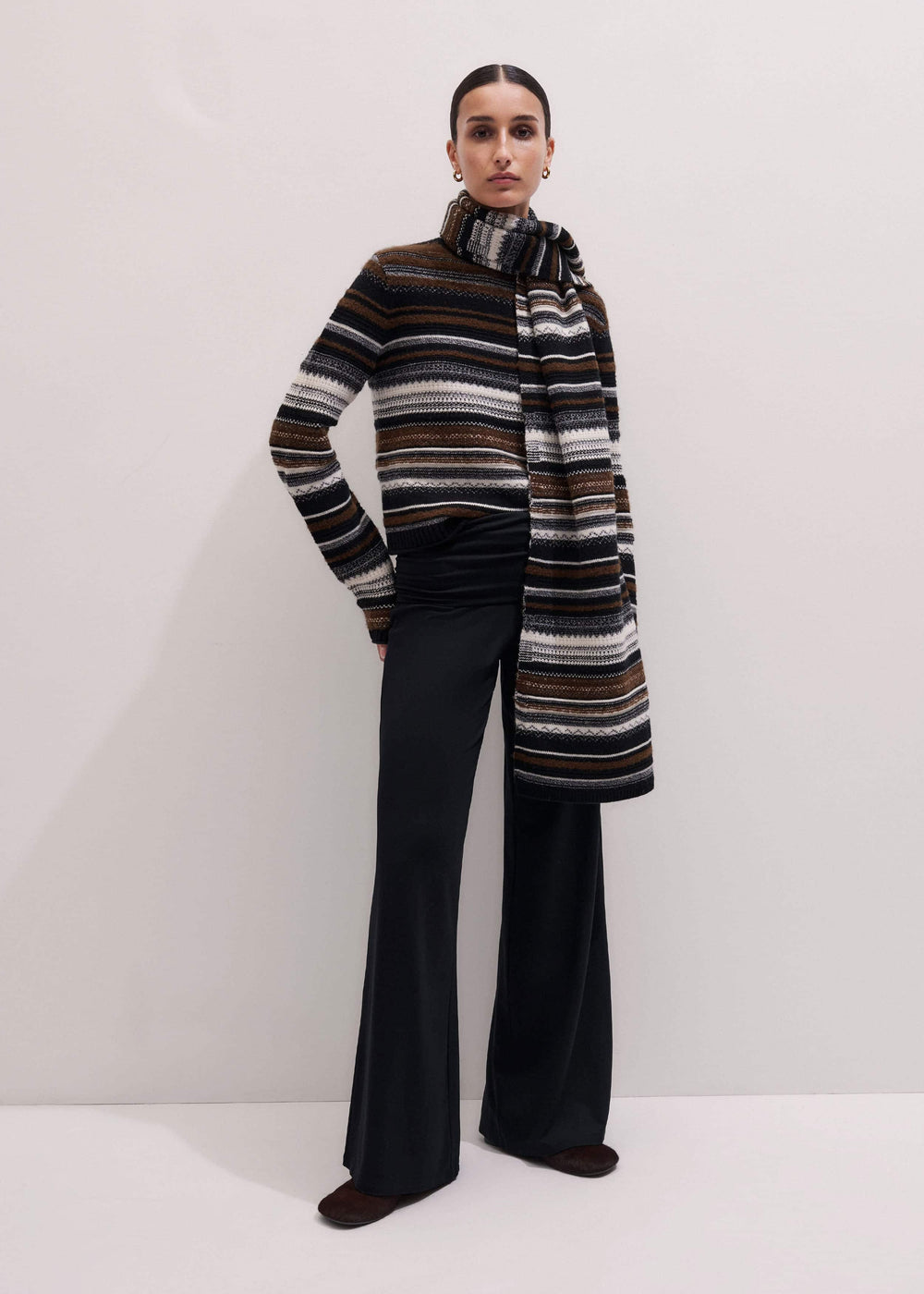 Black Icon Palazzo Pant meandem