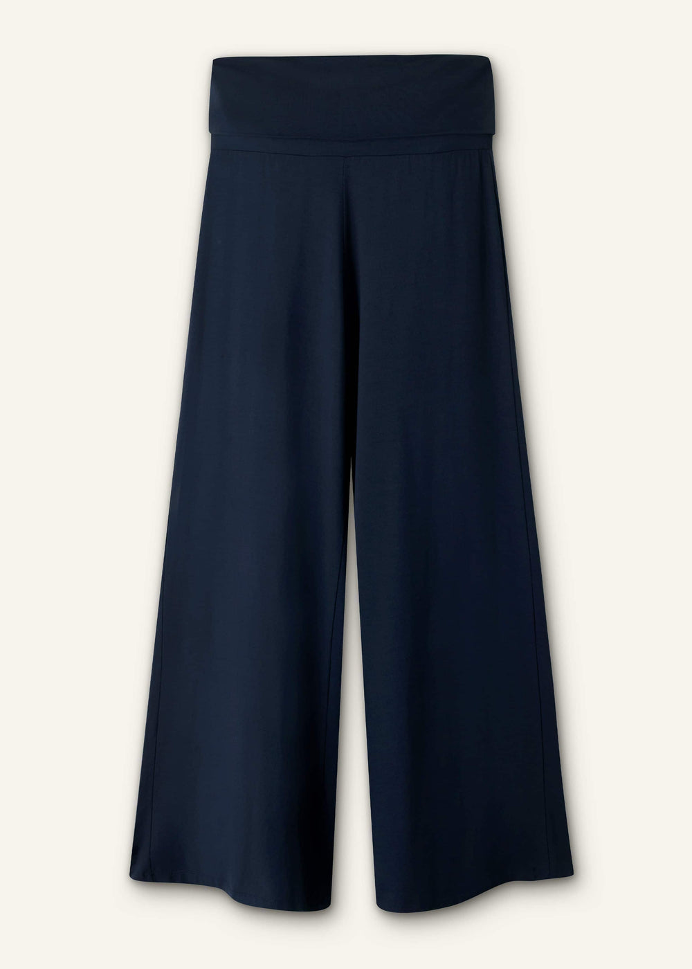 Crop Palazzo Pant - Dark Navy Travel Pants |Vacation Shop meandem