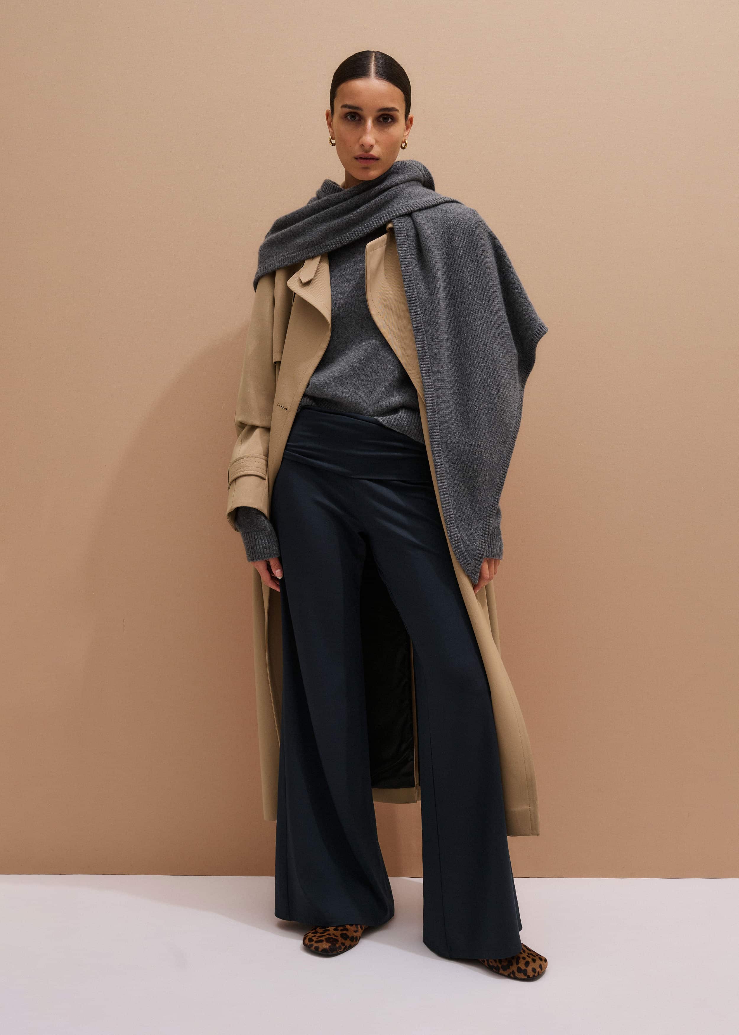 Navy Icon Palazzo Pant meandem