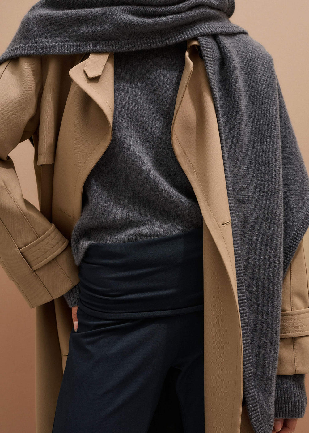 Navy Icon Palazzo Pant meandem