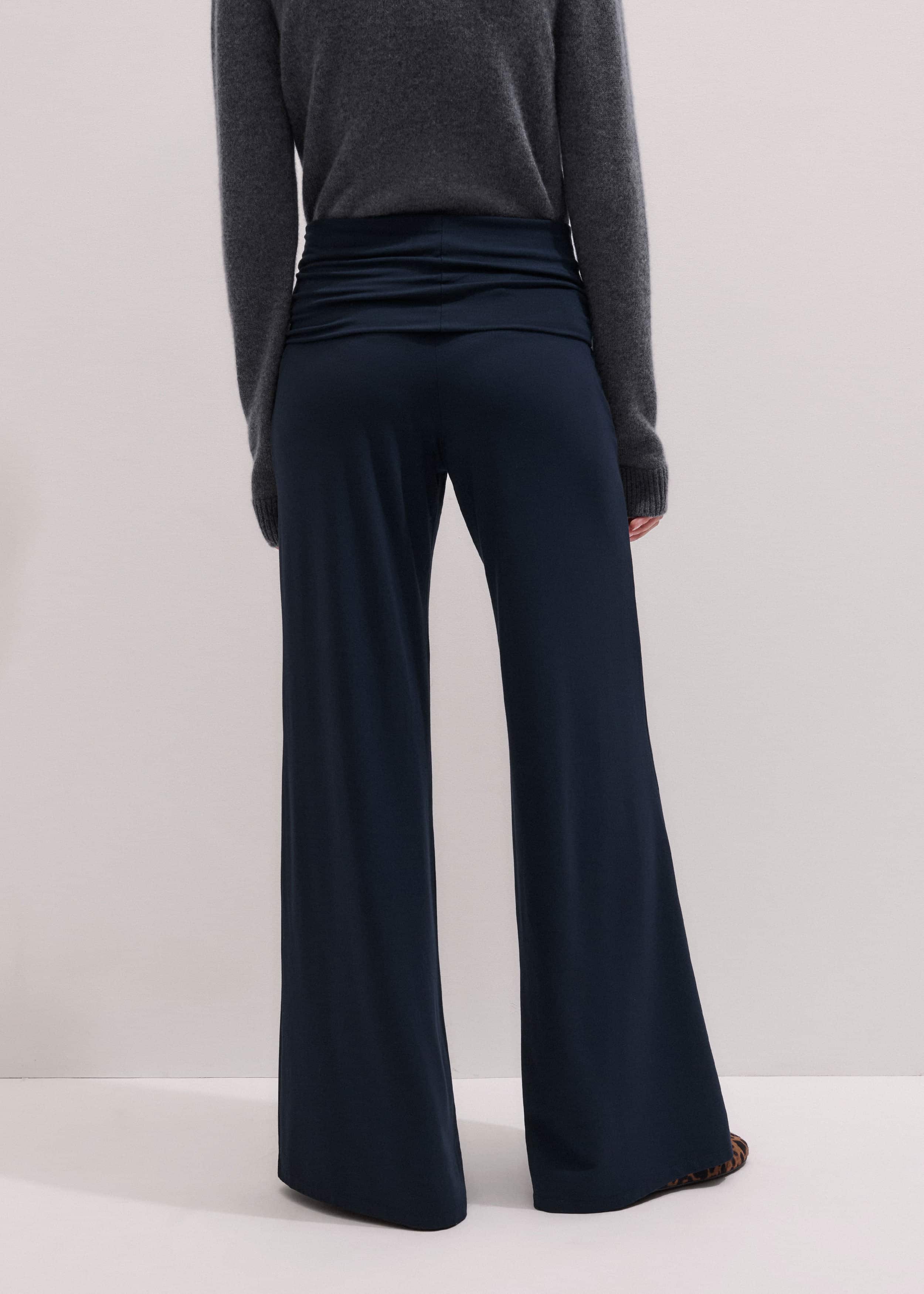 Navy Icon Palazzo Pant meandem