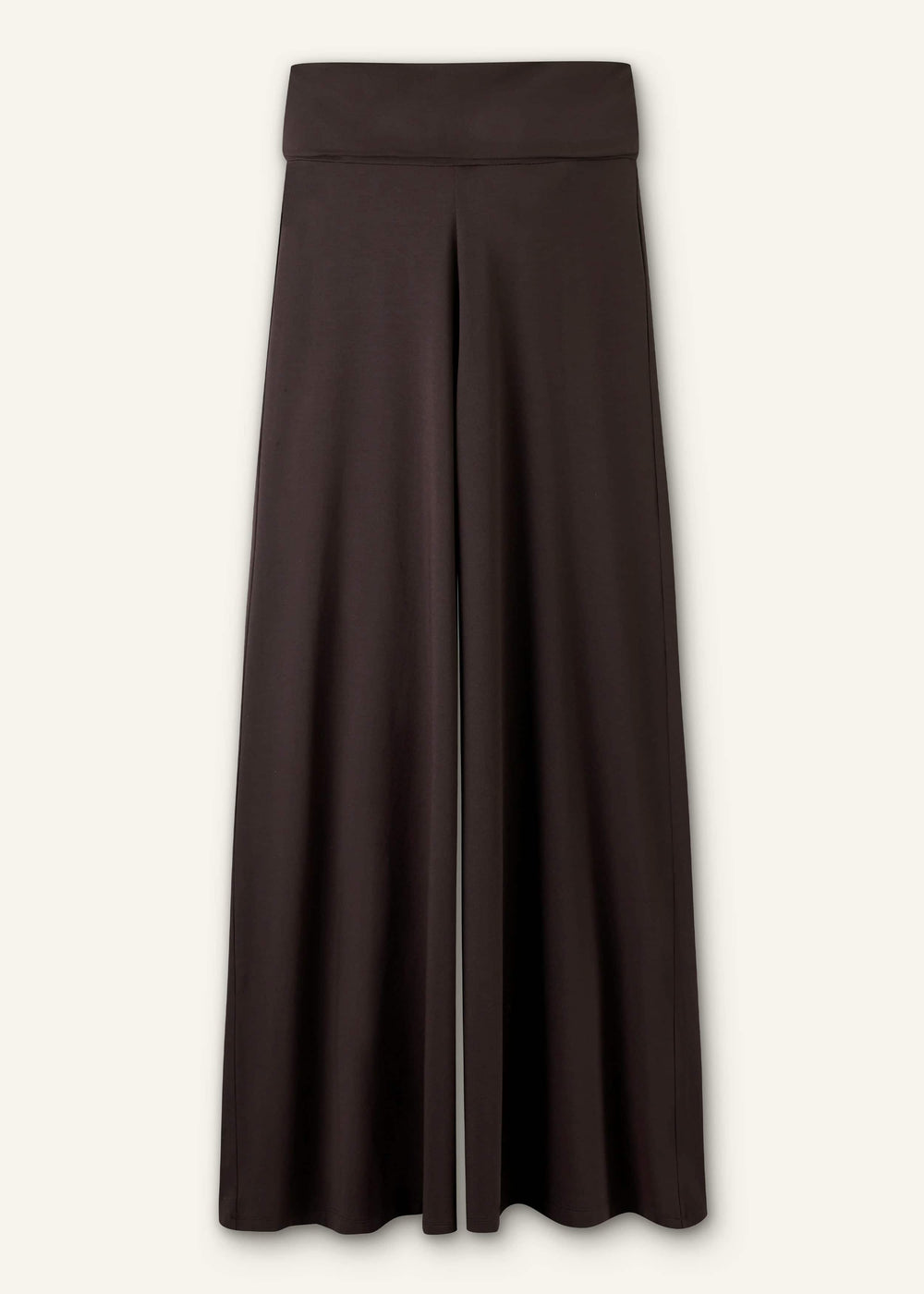 Brown Super Wide Palazzo Pant meandem