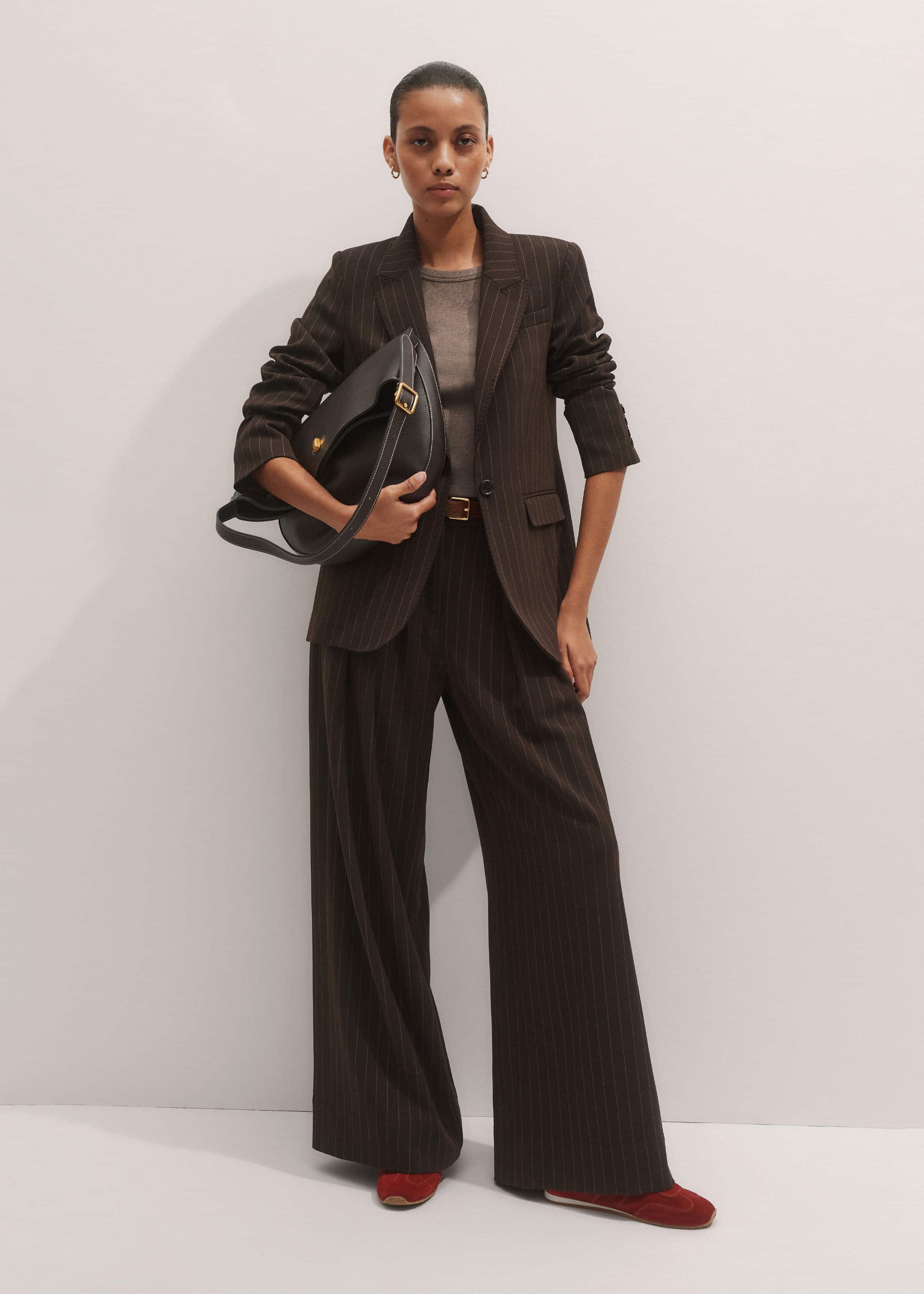 Brown Wide-Leg Pant meandem
