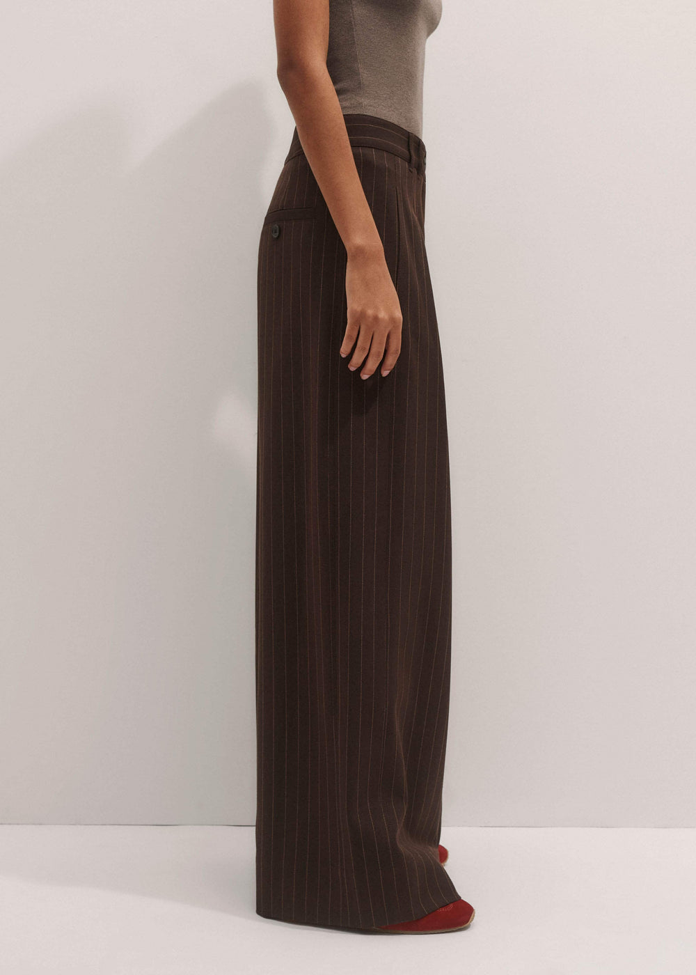 Brown Wide-Leg Pant meandem