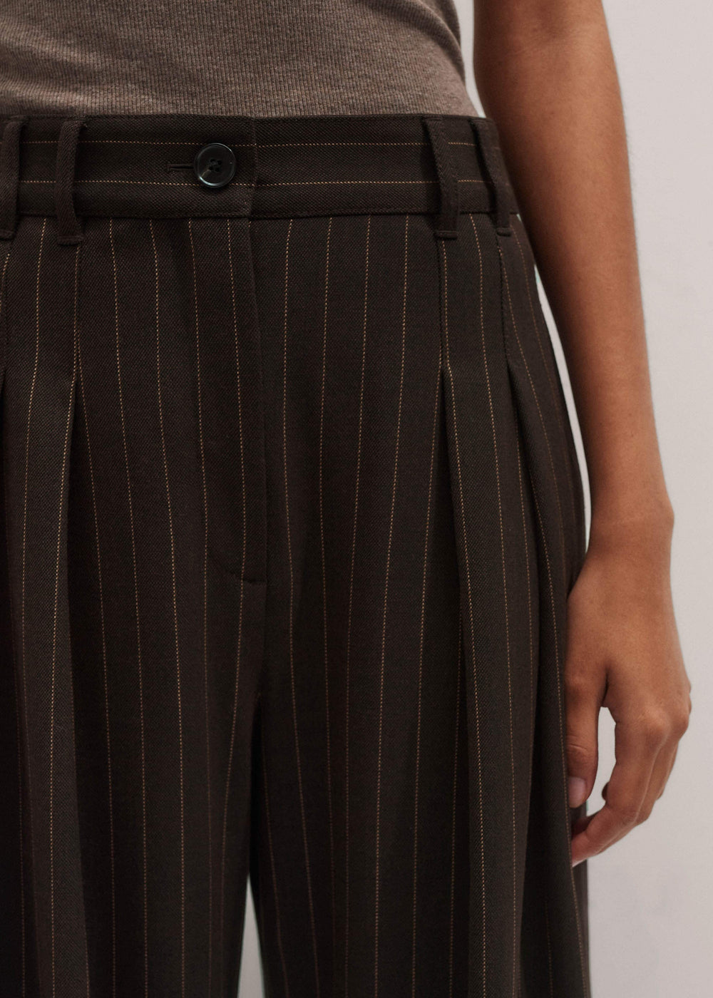 Brown Wide-Leg Pant meandem