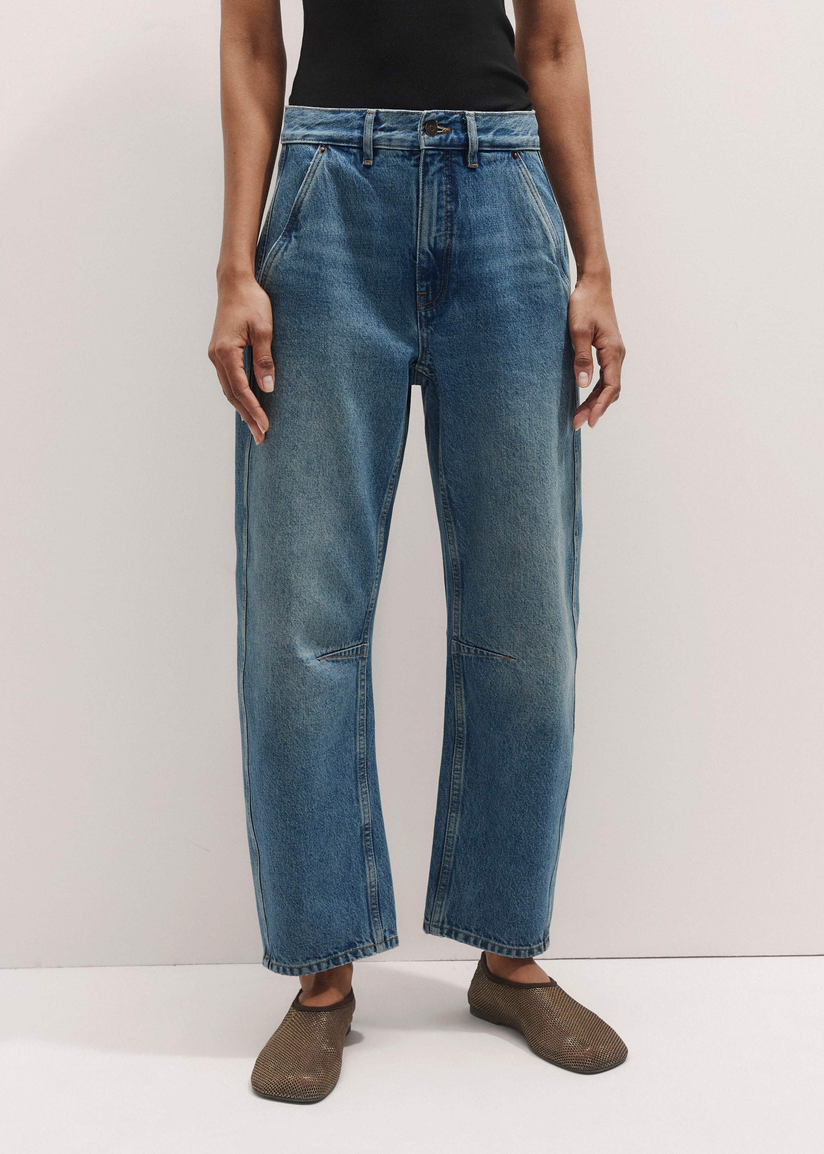Blue Engineered Jean meandem