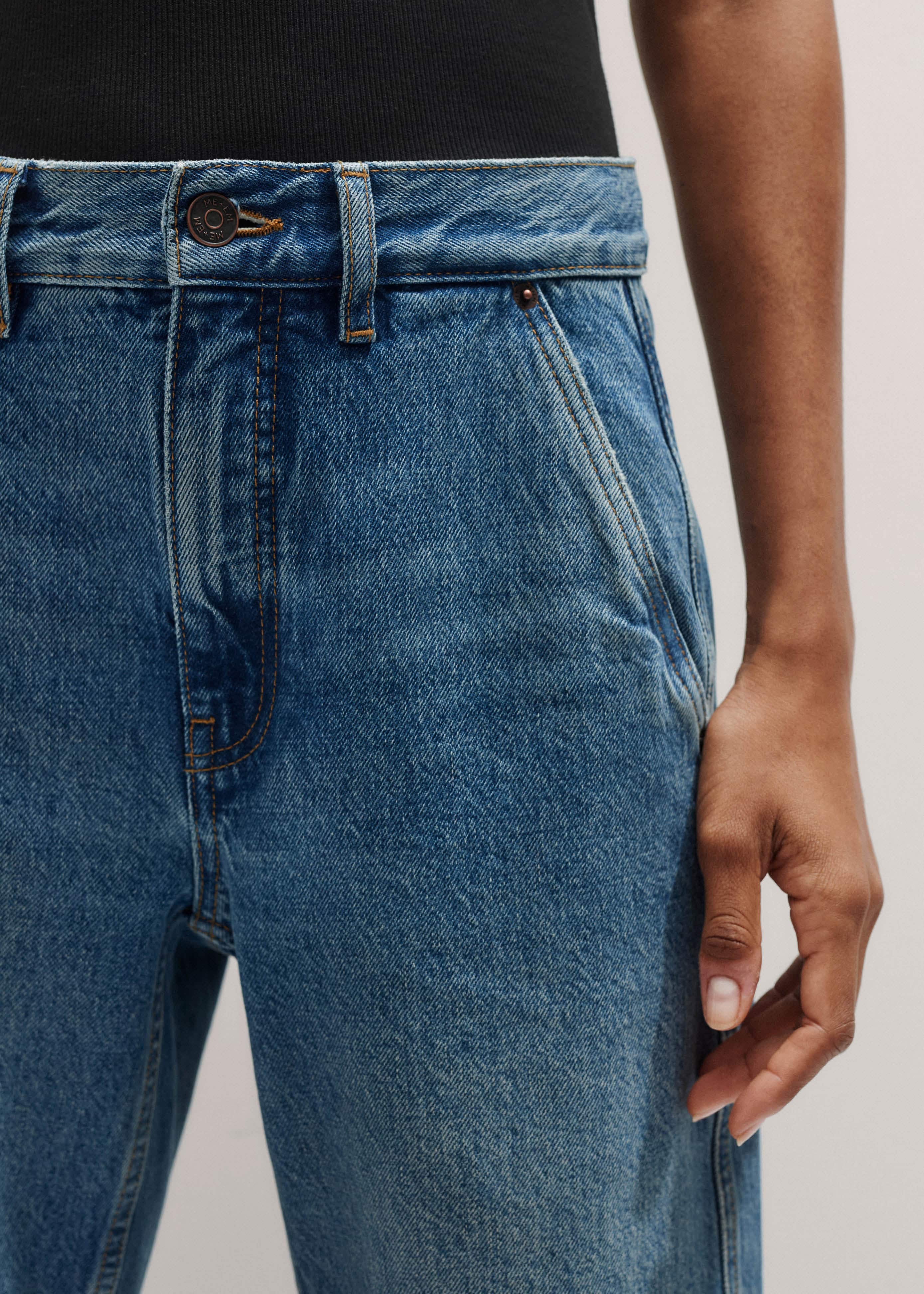 Blue Engineered Jean meandem