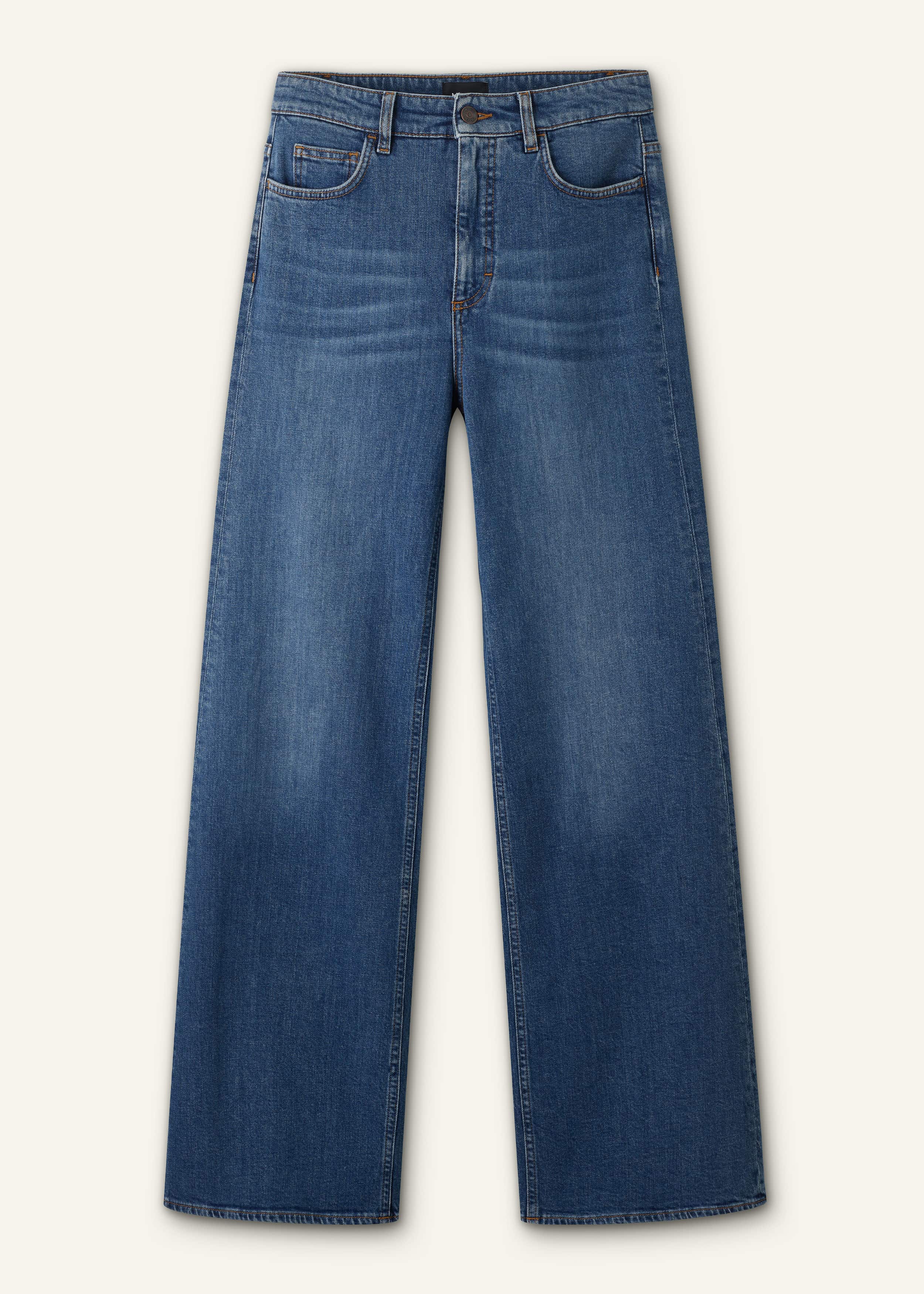 Blue Super Flare Wide Jean meandem