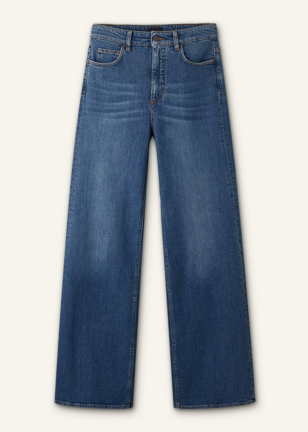Blue Super Flare Wide Jean meandem