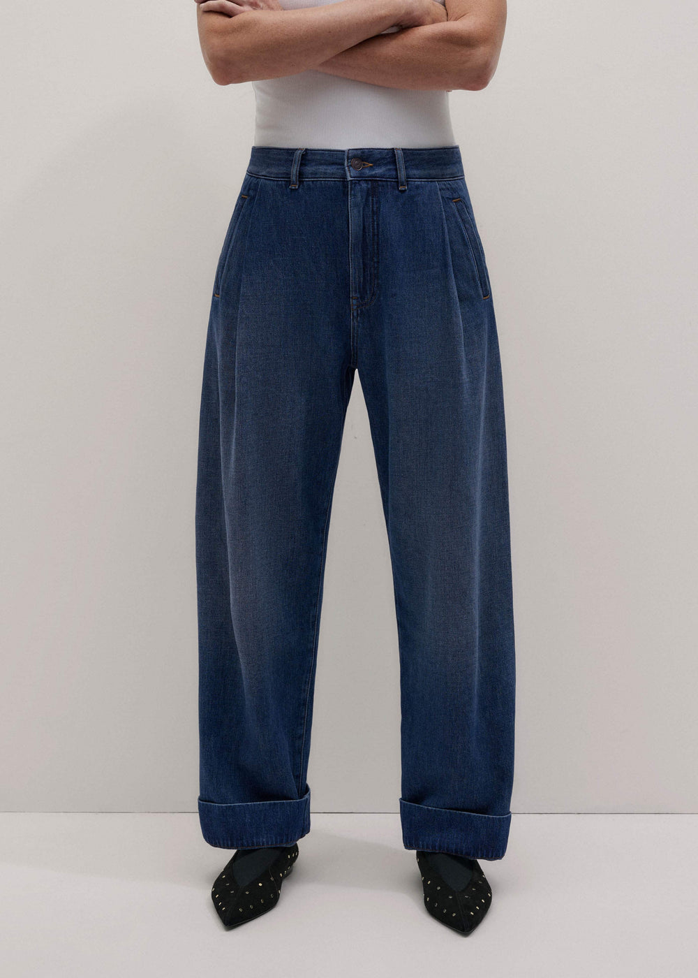 Blue Clever Jean meandem