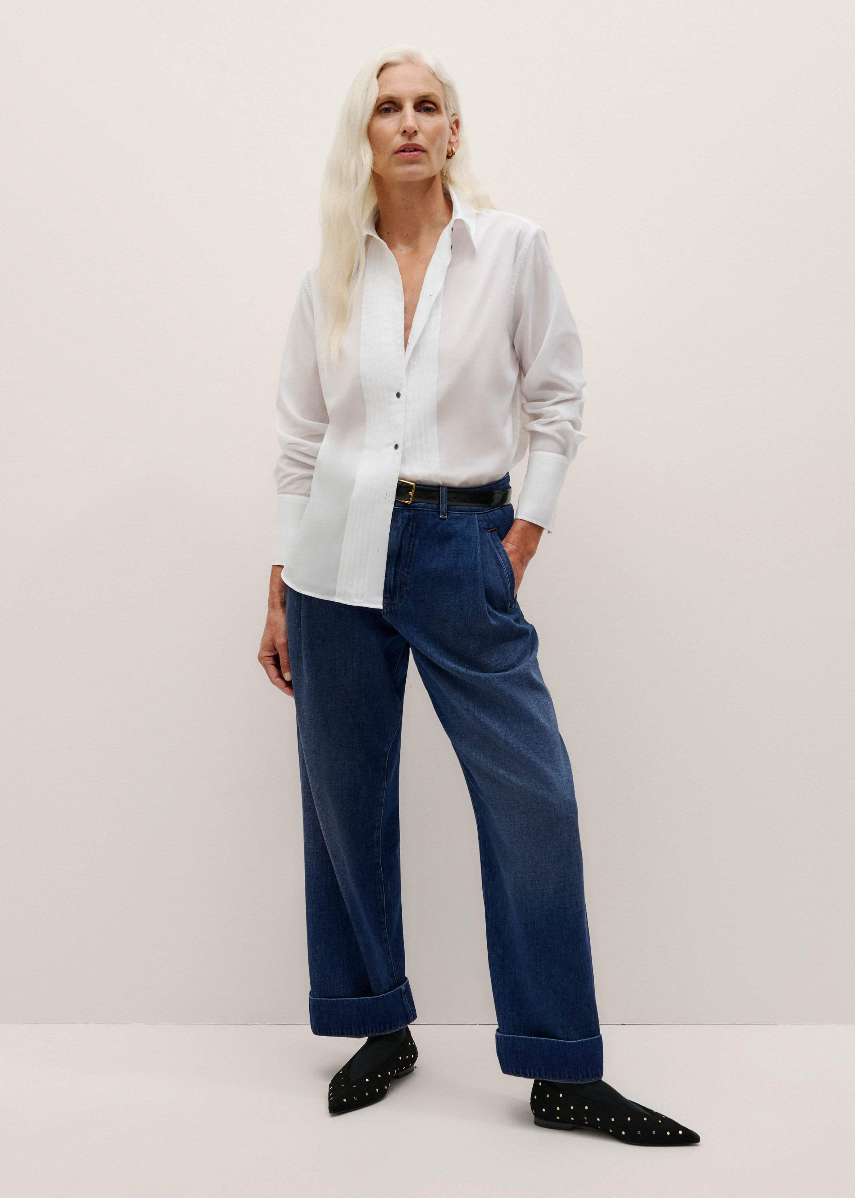 Blue Clever Jean meandem