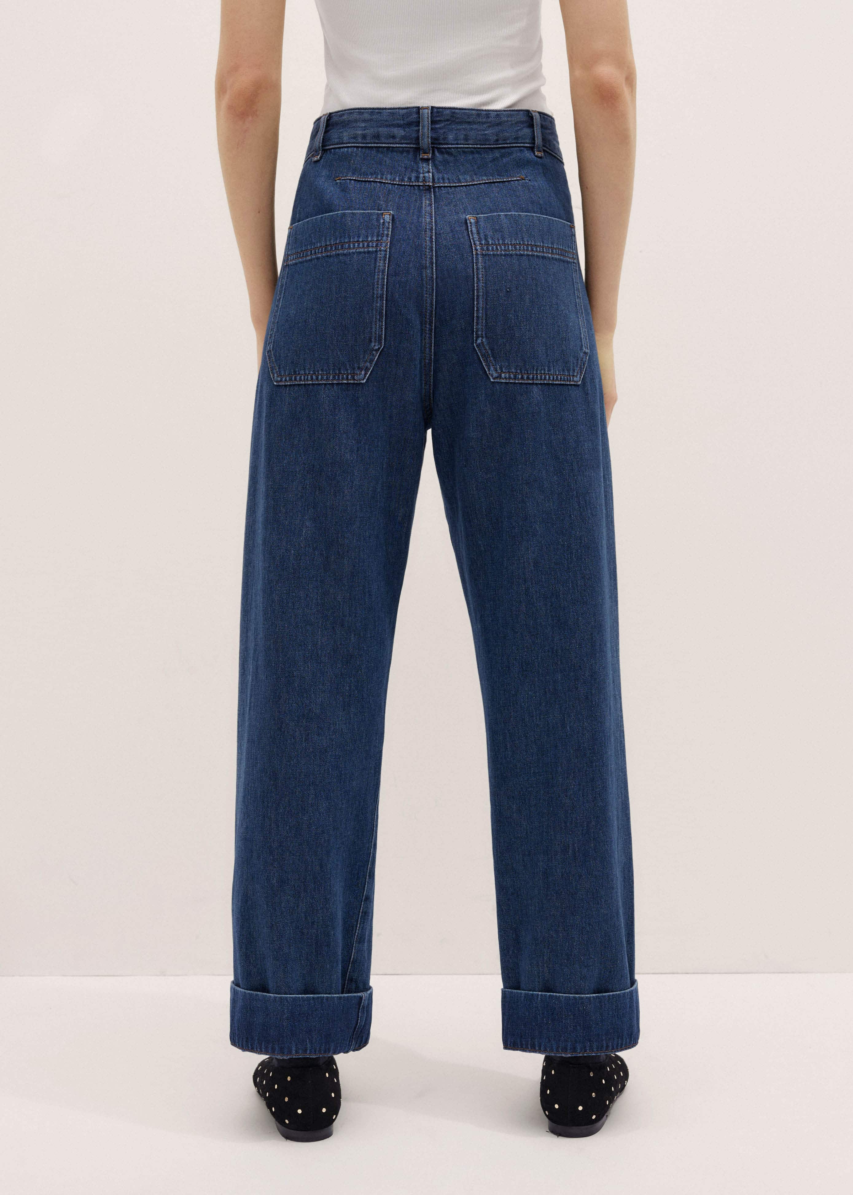 Blue Clever Jean meandem