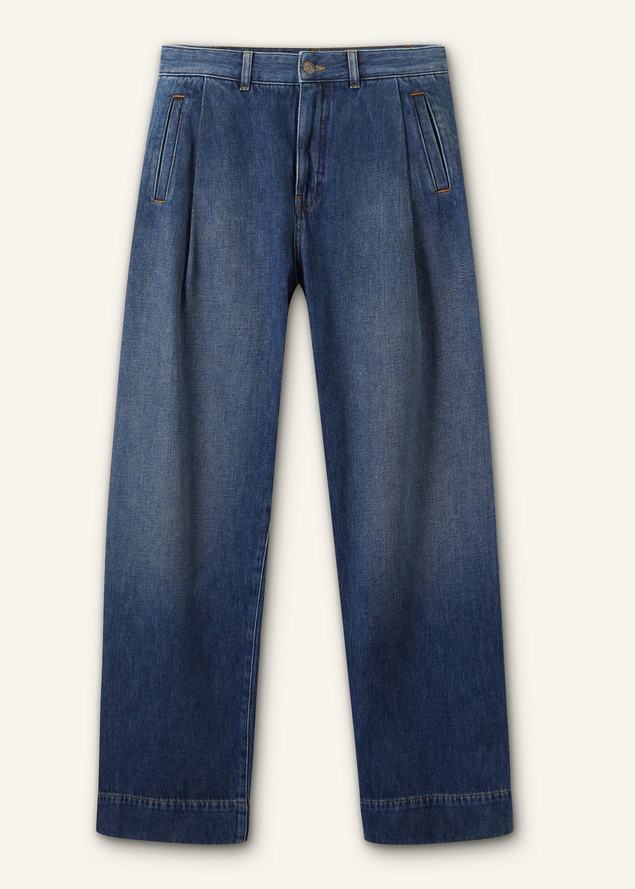 Blue Clever Jean meandem