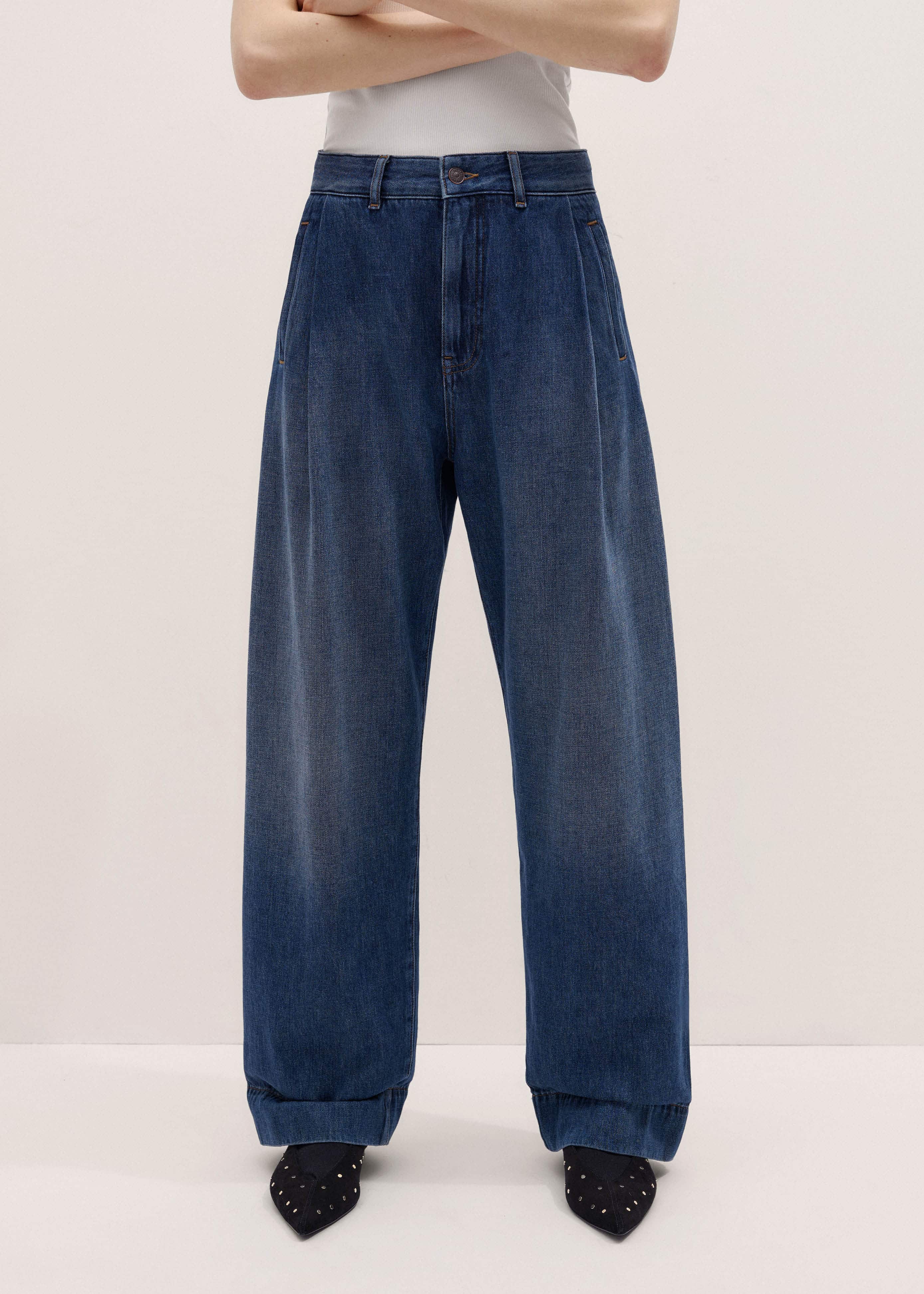 Blue Clever Jean meandem