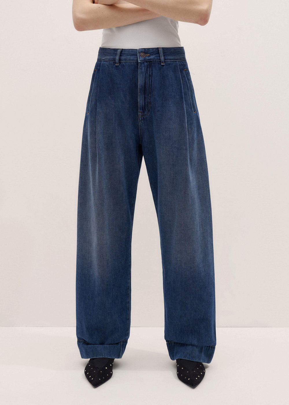 Blue Clever Jean meandem