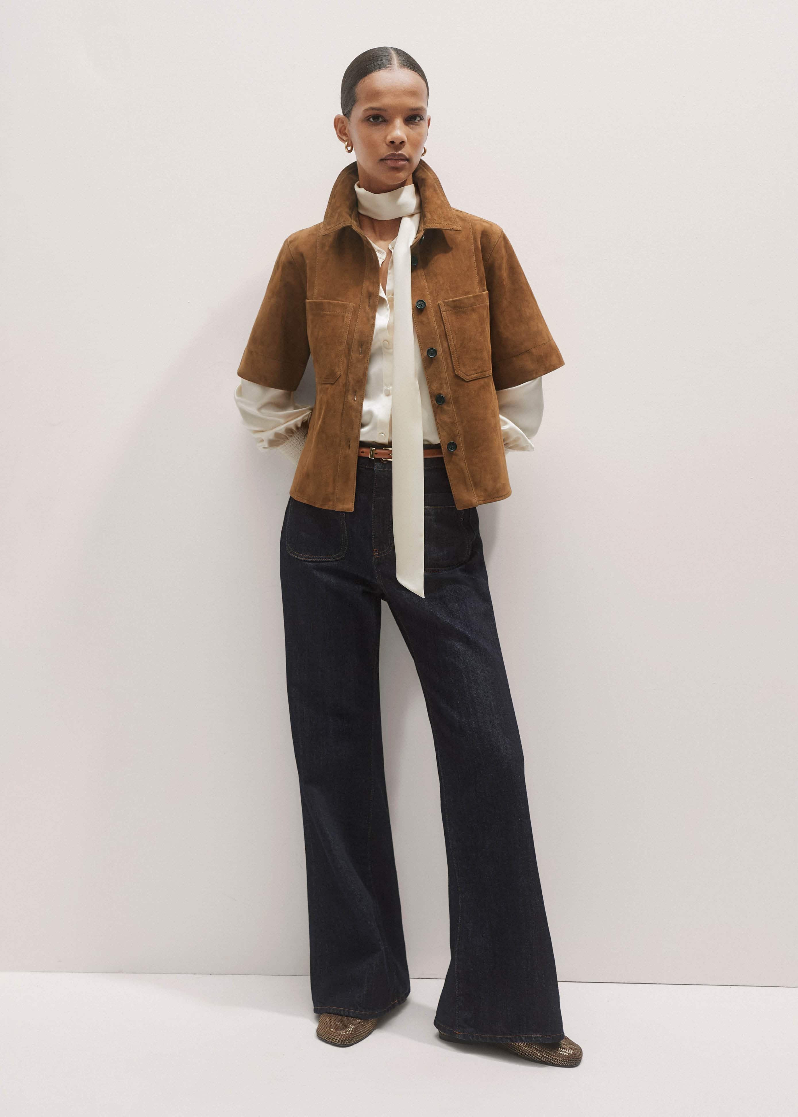 Blue Subtle Flare Jean meandem