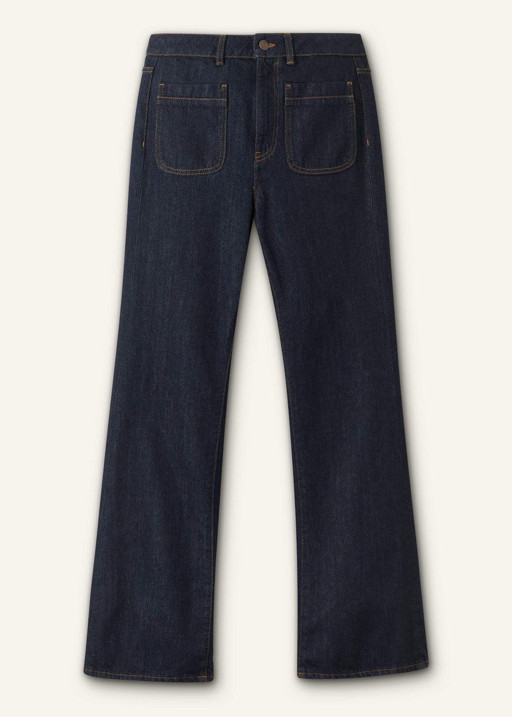 Blue Subtle Flare Jean meandem