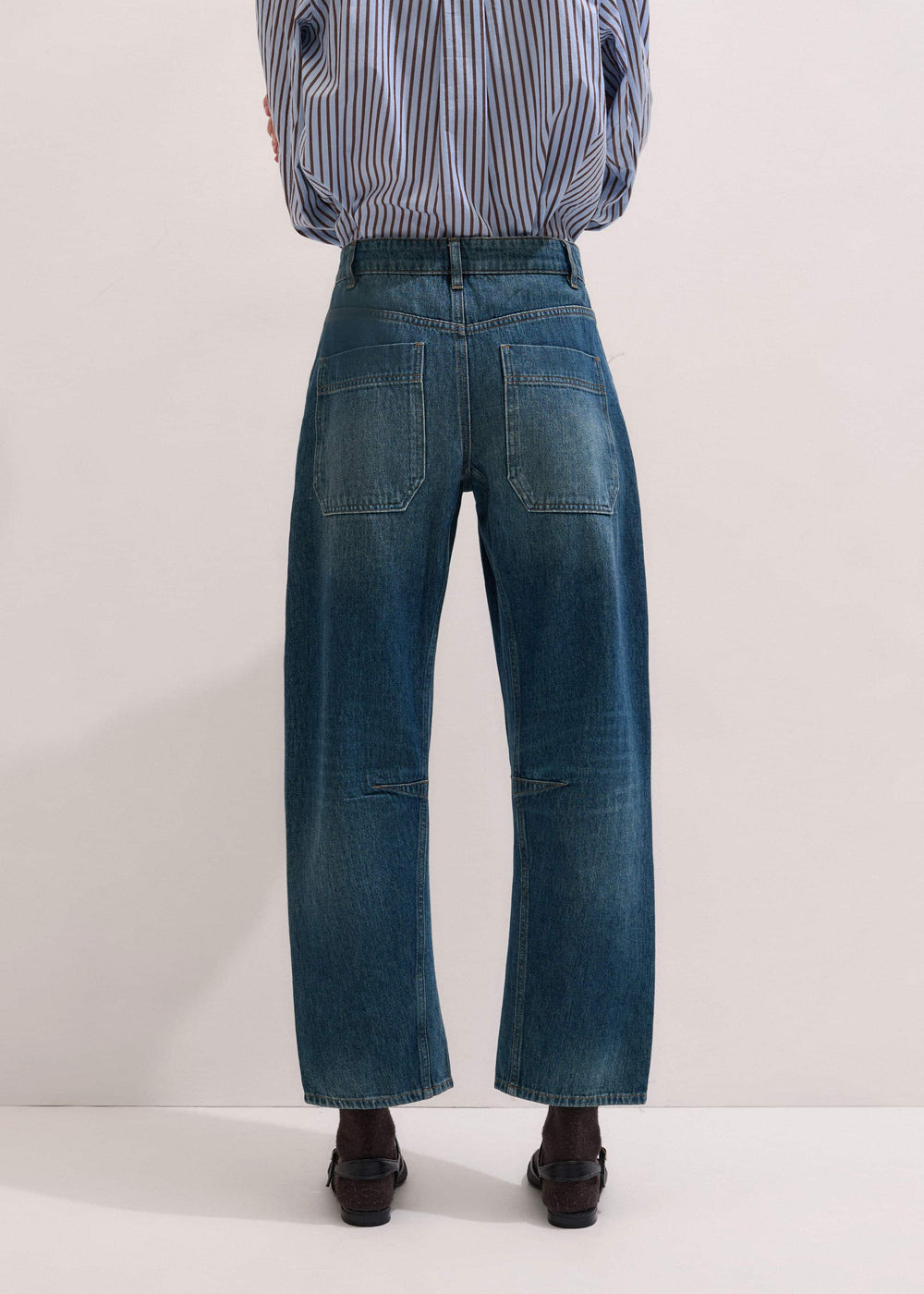 Blue Patch Pocket Engineered Jean meandem