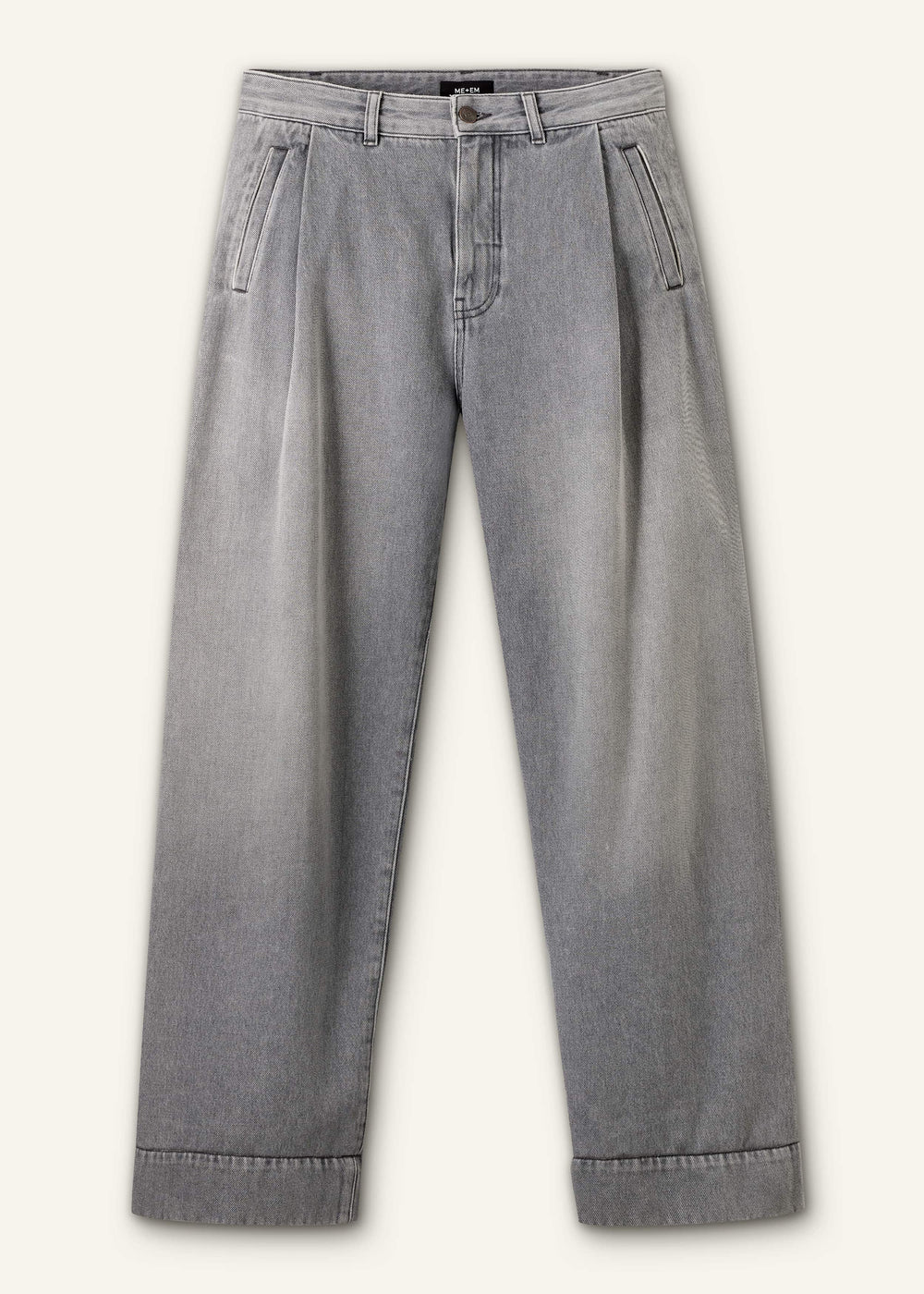 Gray Clever Jean meandem