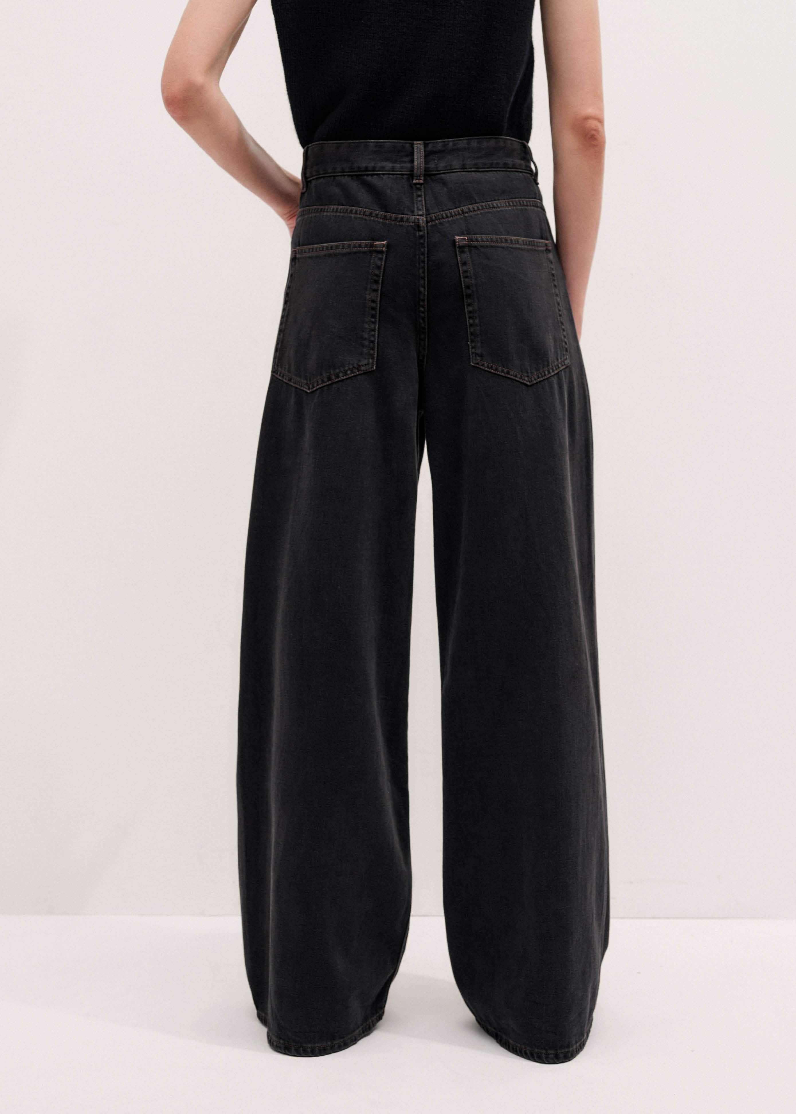 Black Every-Wear Baggy Jean meandem