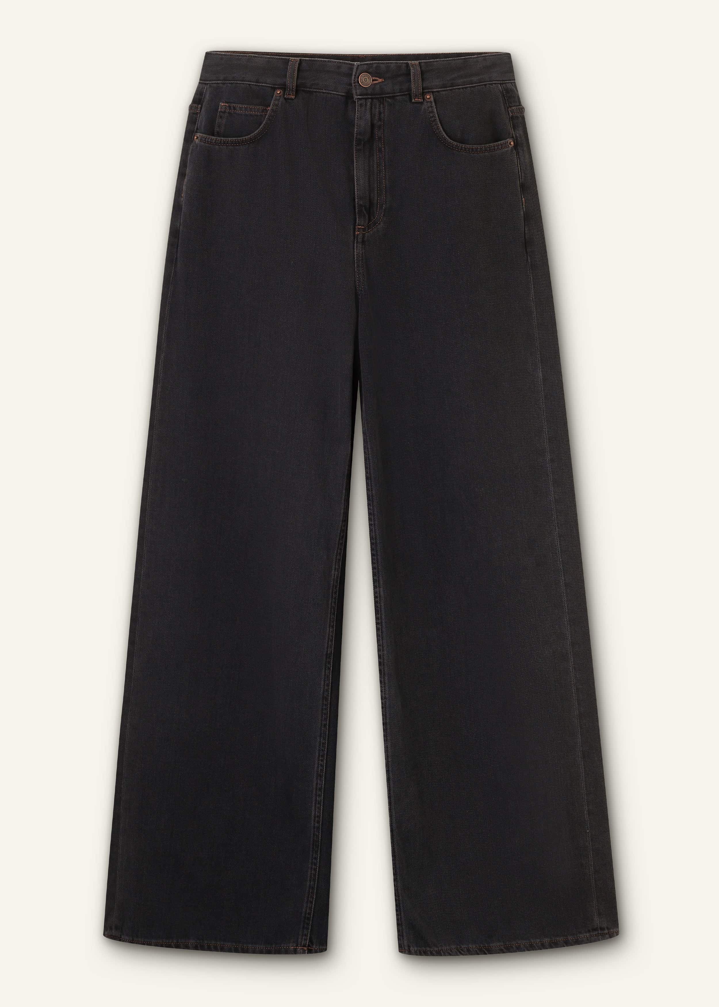 Black Every-Wear Baggy Jean meandem