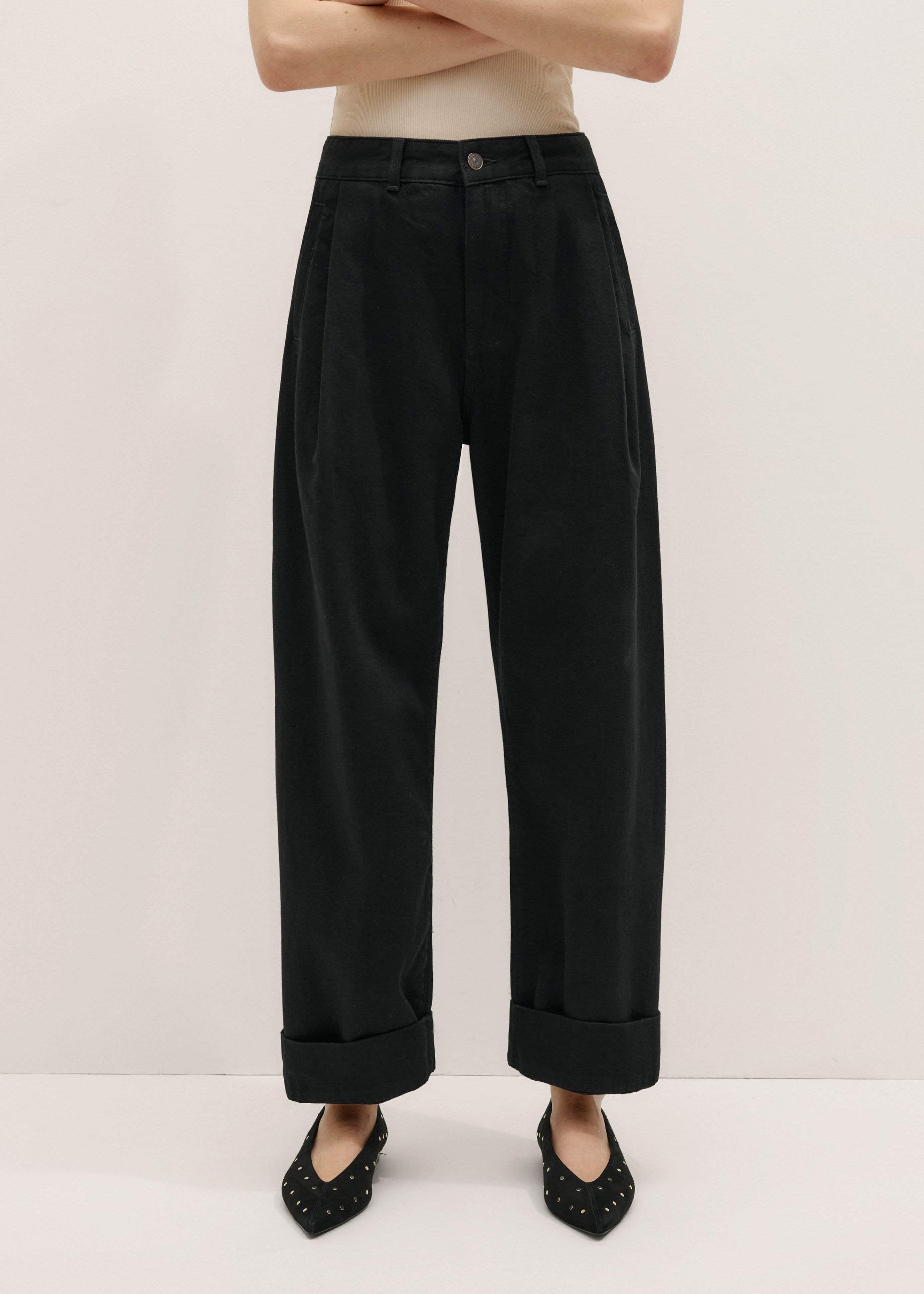Black Clever Jean meandem