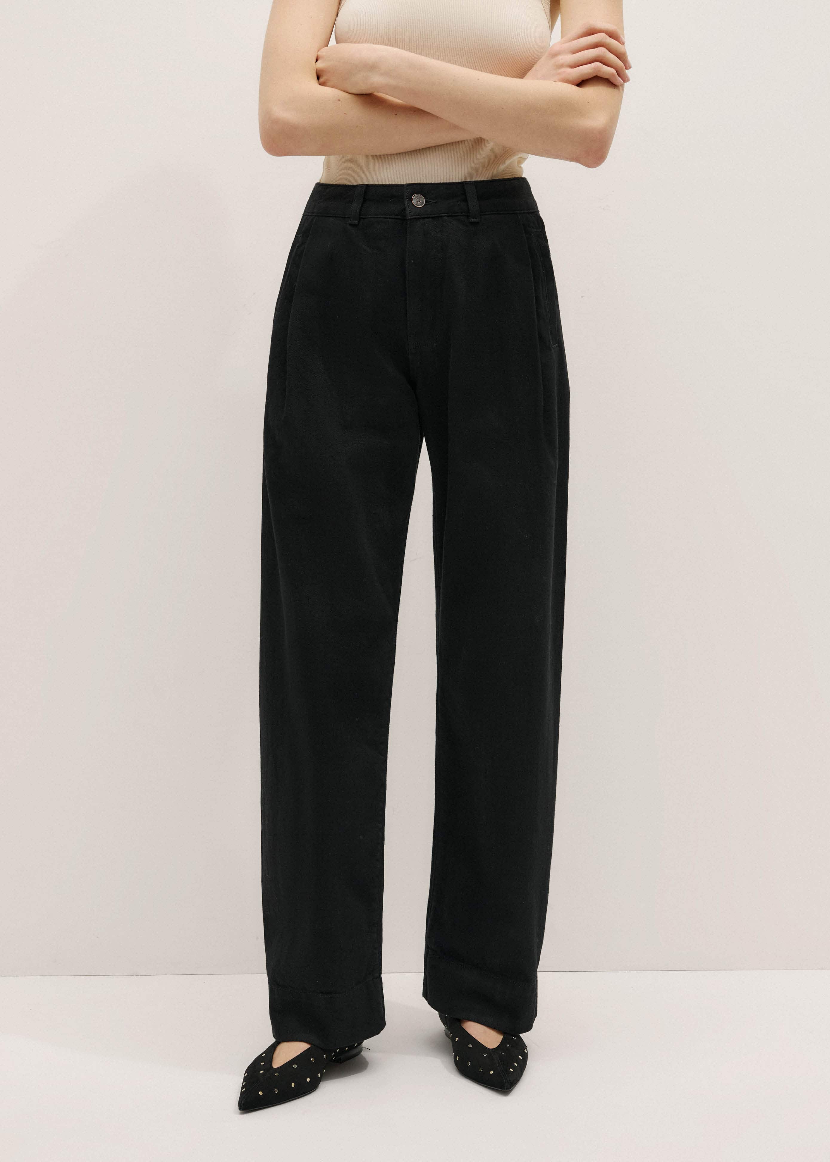 Black Clever Jean meandem