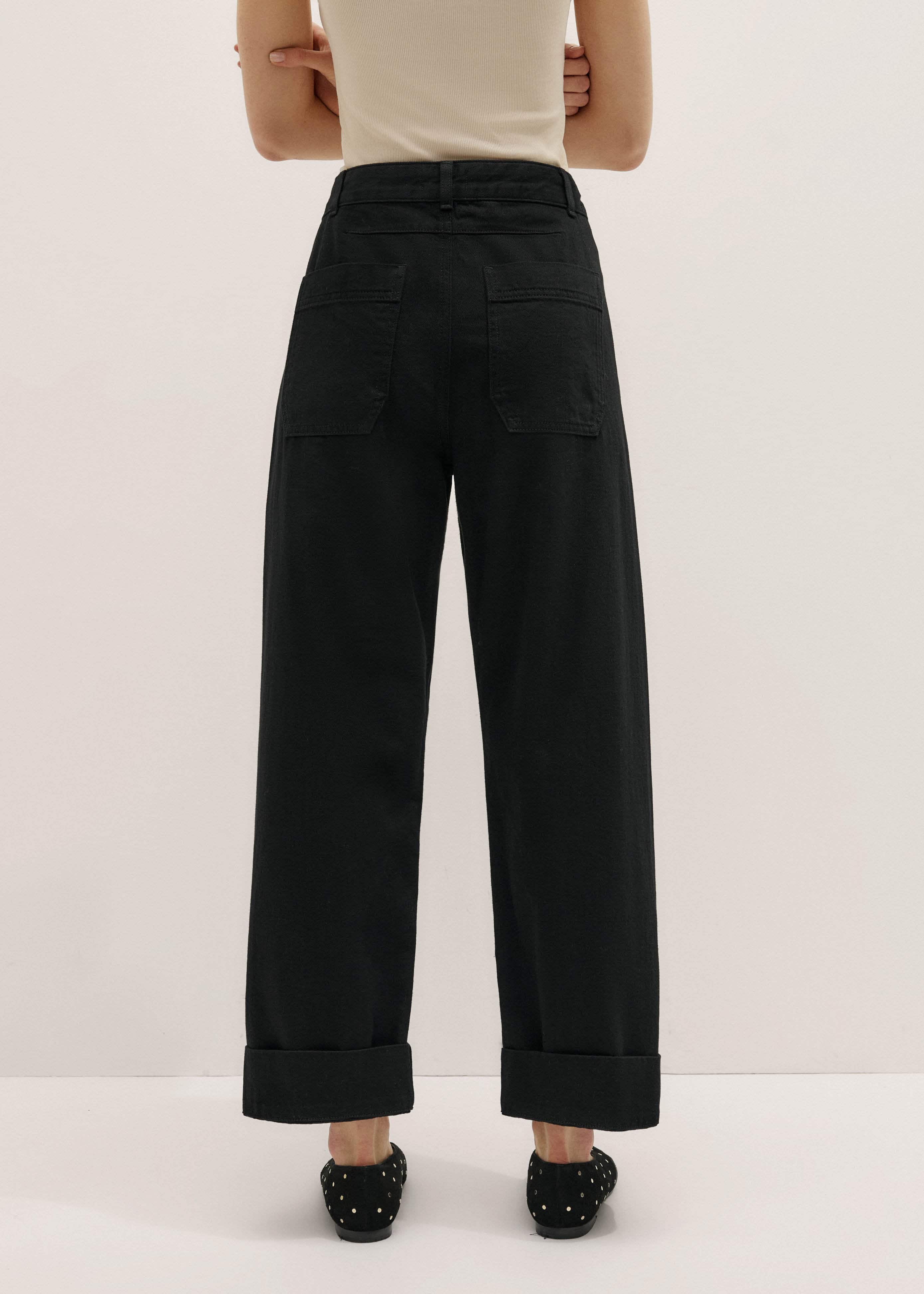 Black Clever Jean meandem