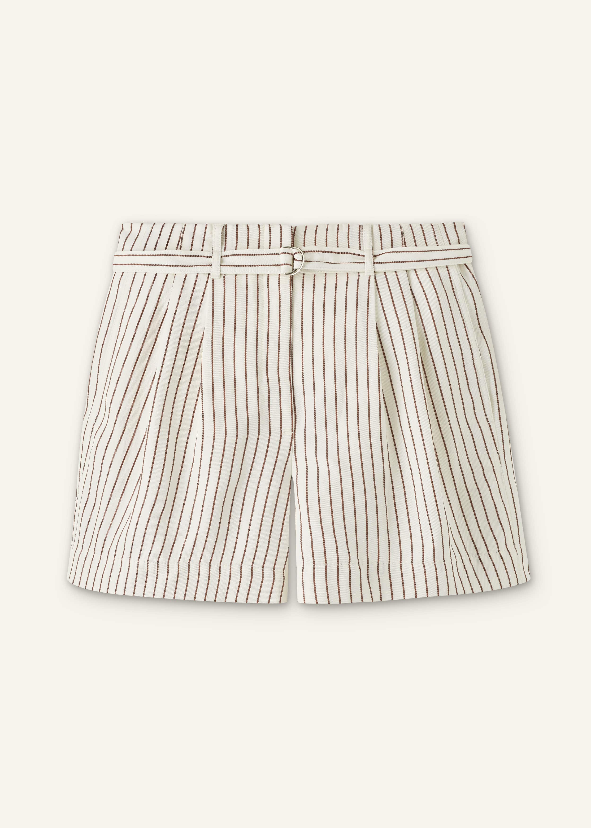 Ivory Tailored Pleat Short meandem