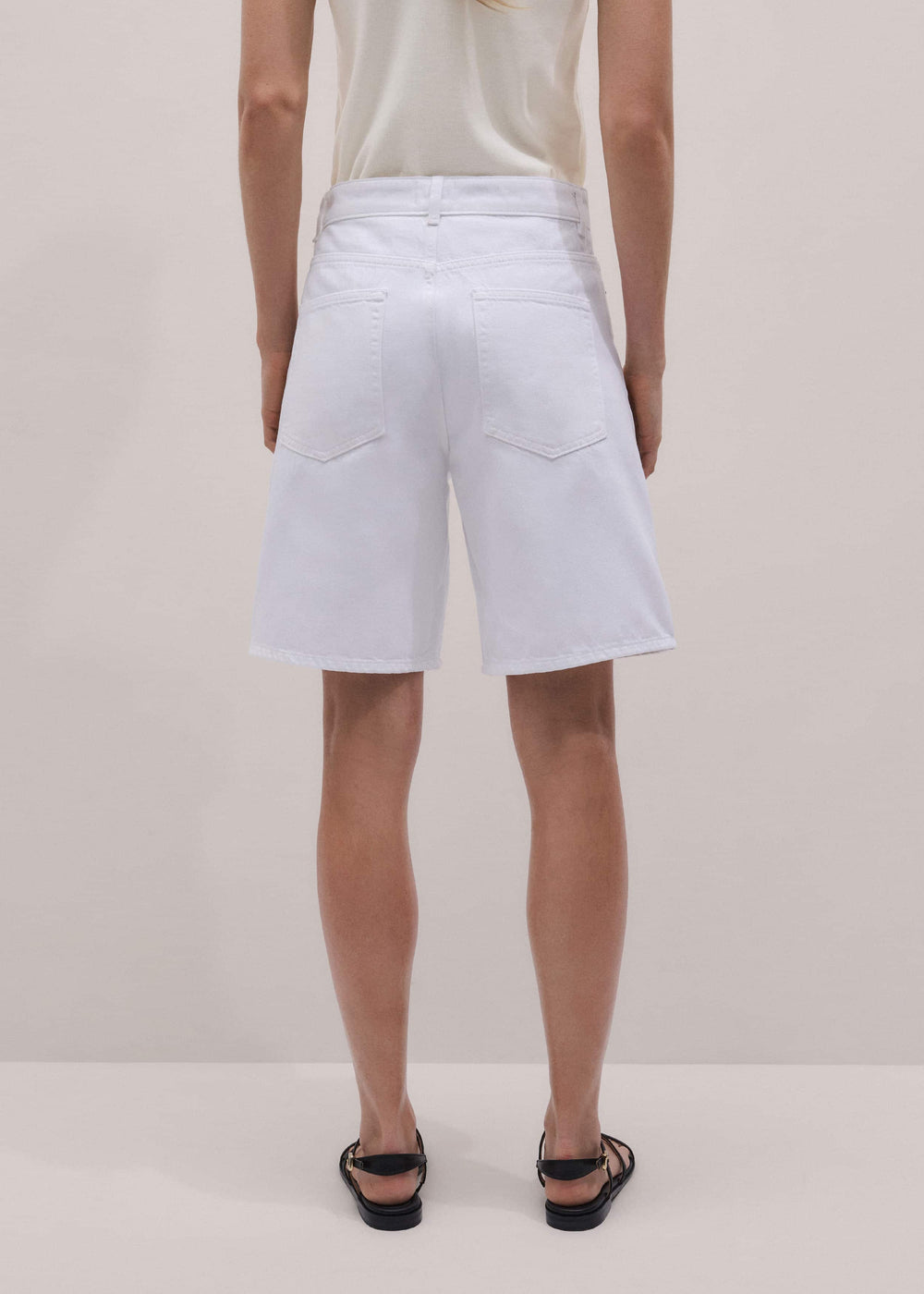 White Bermuda Short meandem