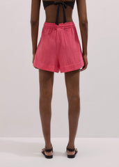 Pink Cheesecloth Summer Short meandem