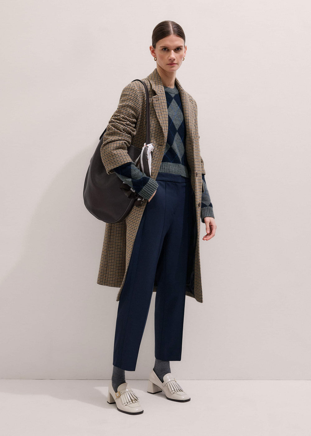 Navy Slim Crop Forever Pant | Pants meandem