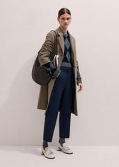 Navy Slim Crop Forever Pant | Pants meandem