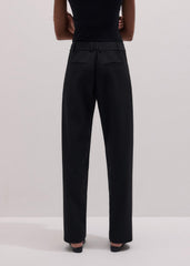 Black Clever Tapered Pant meandem