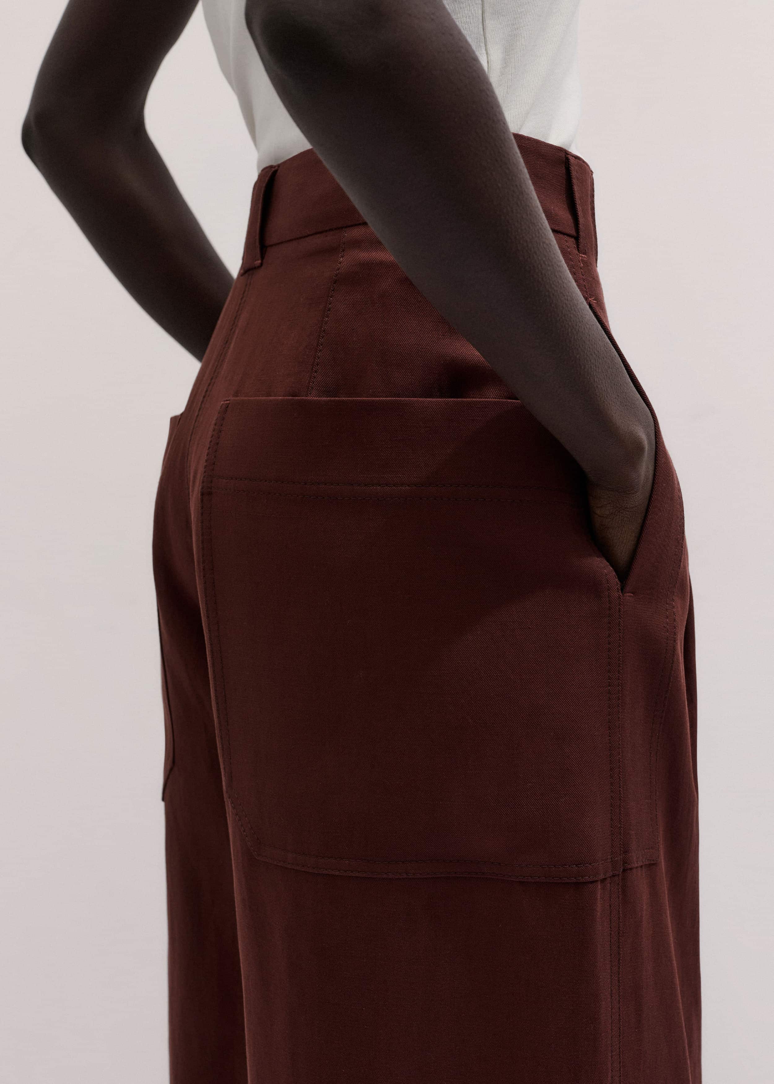 Cinnamon Brown Extreme Taper Pant meandem