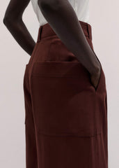 Cinnamon Brown Extreme Taper Pant meandem