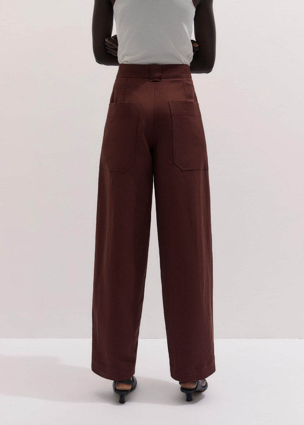Cinnamon Brown Extreme Taper Pant meandem