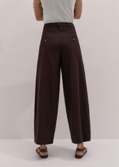Brown Extreme Taper Pant meandem
