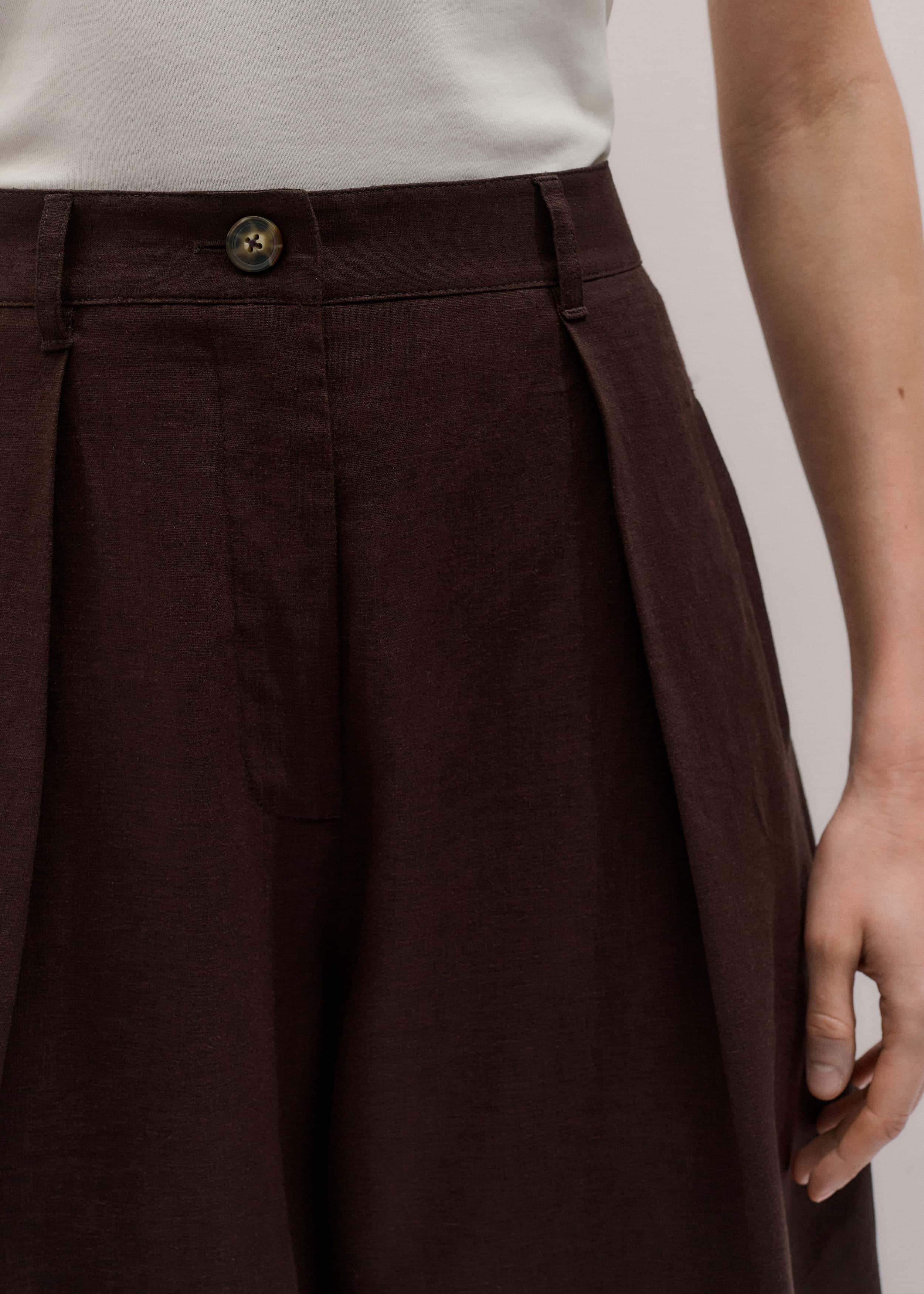 Brown Extreme Taper Pant meandem