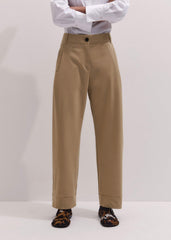 Brown Clever Tapered Chino meandem